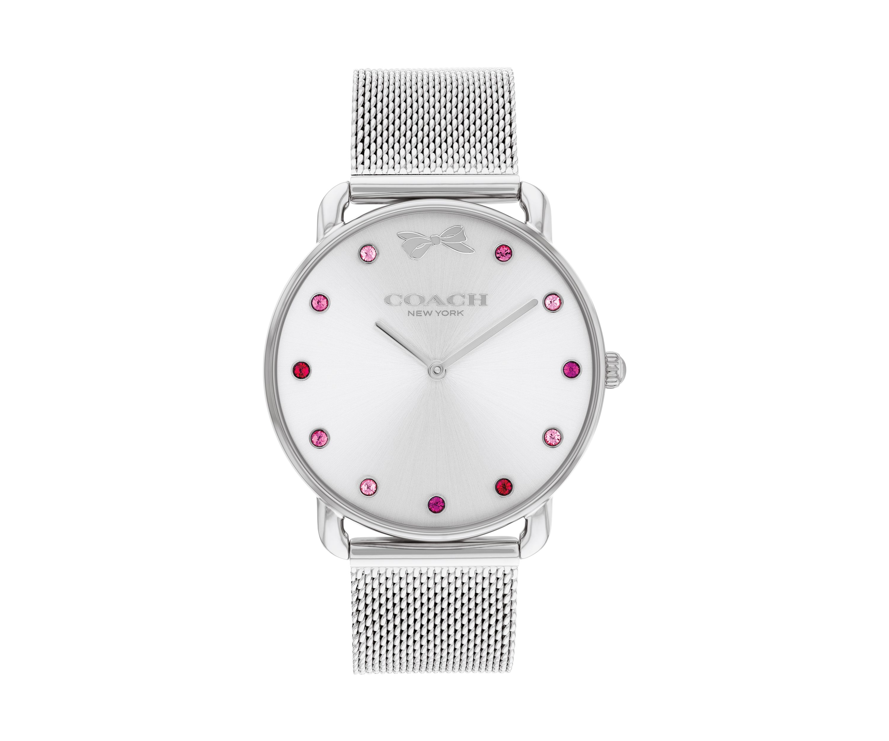 Elliot Silver Tone Stainless Steel Bracelet Watch