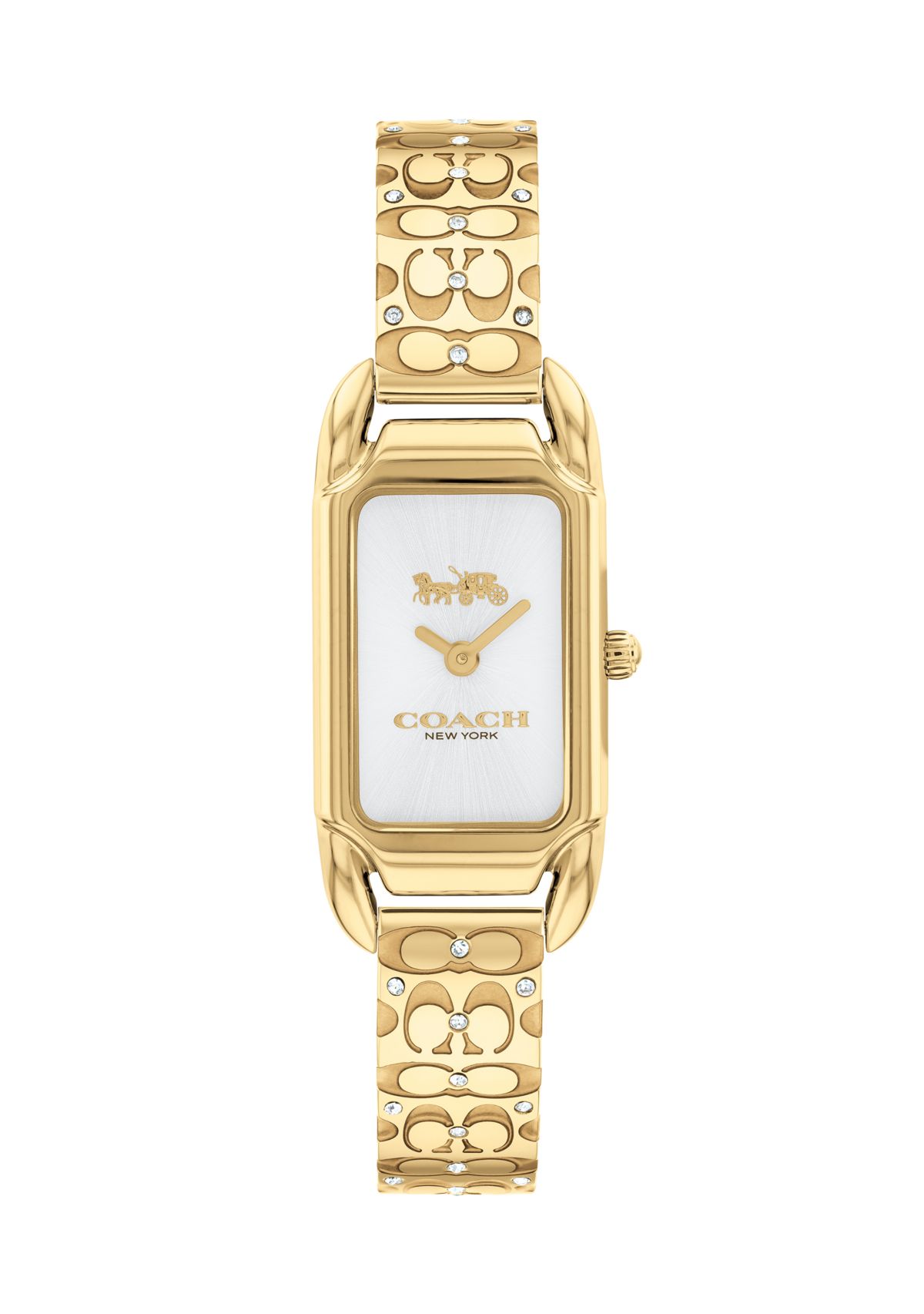 Cadie Gold-Tone Stainless Steel Bangle Bracelet Watch