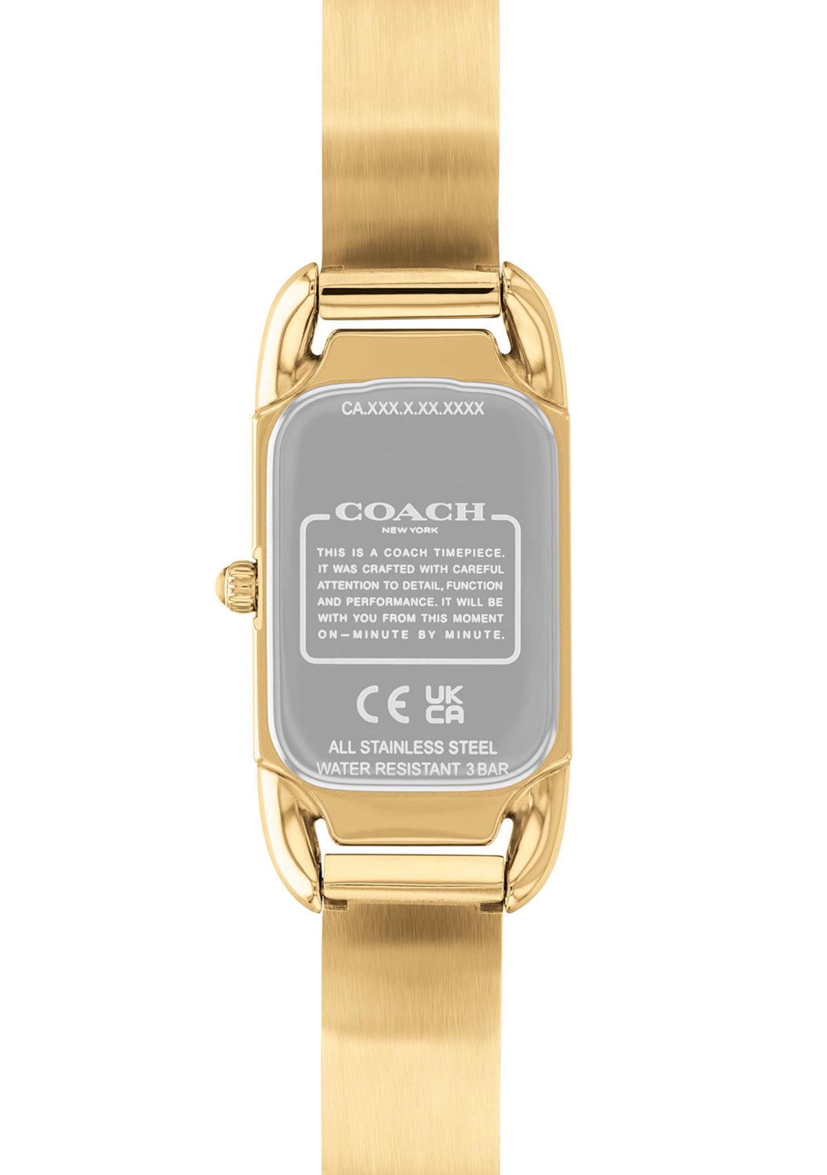 Cadie Gold-Tone Stainless Steel Bangle Bracelet Watch