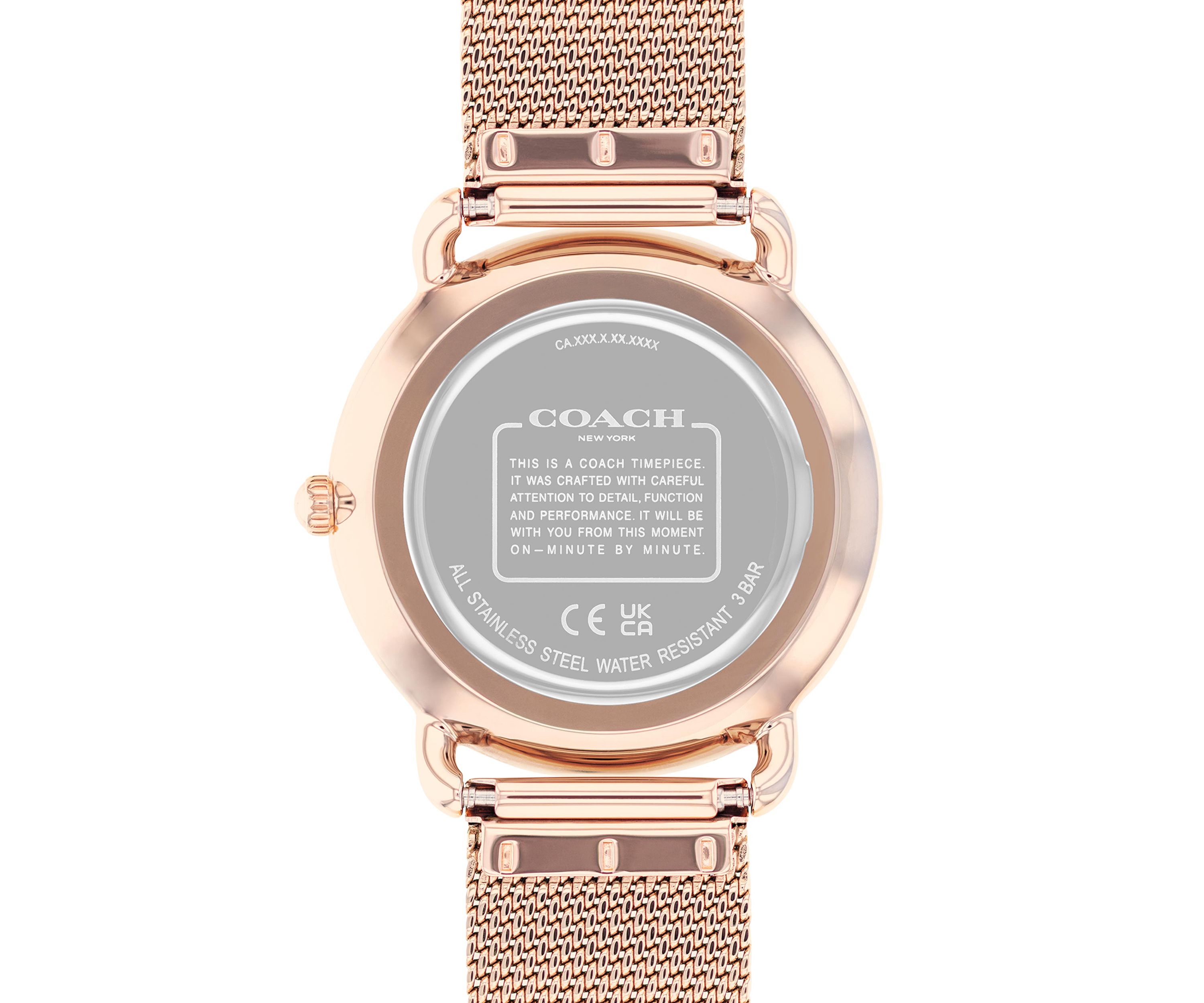 Elliot Stainless Steel Mesh Bracelet Watch