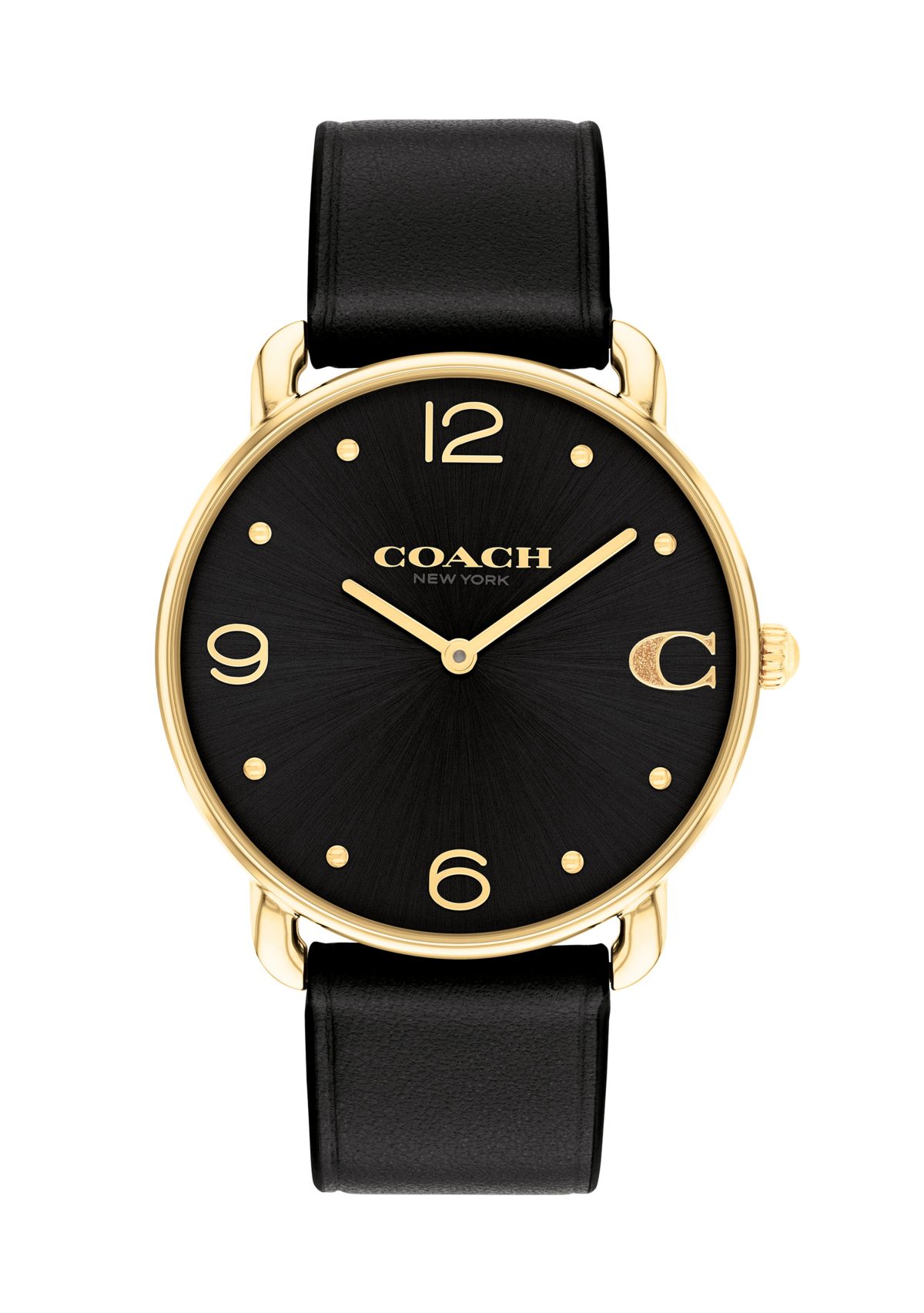 Elliot Leather Strap Watch