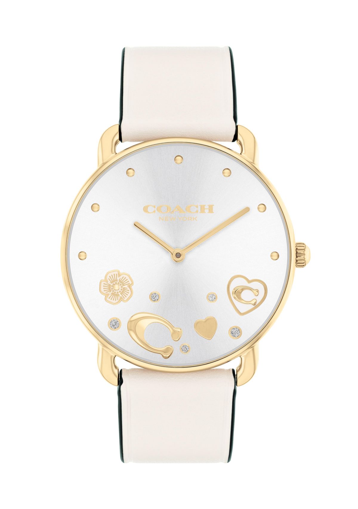 Elliot Leather Strap Watch