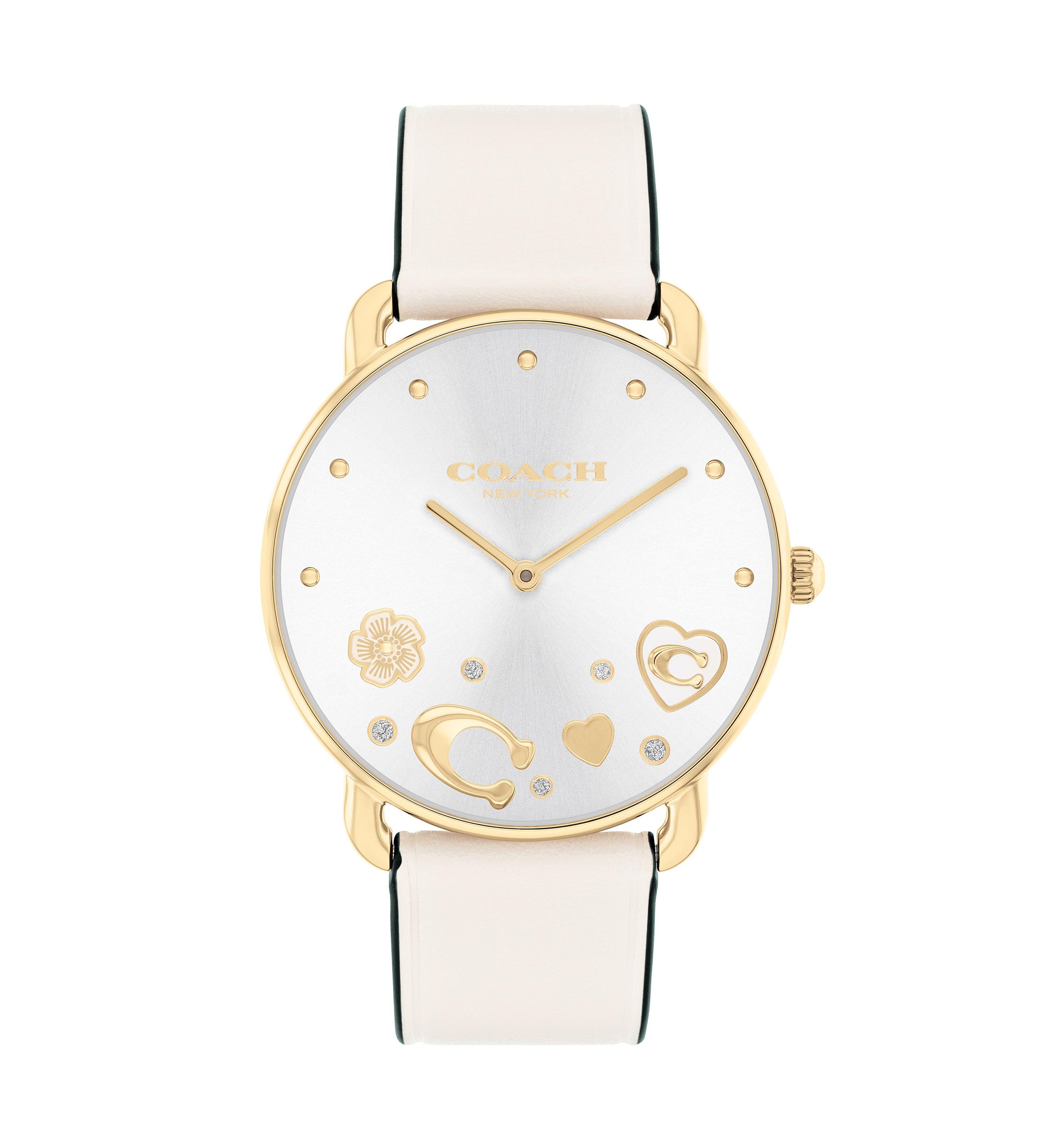 Elliot Leather Strap Watch
