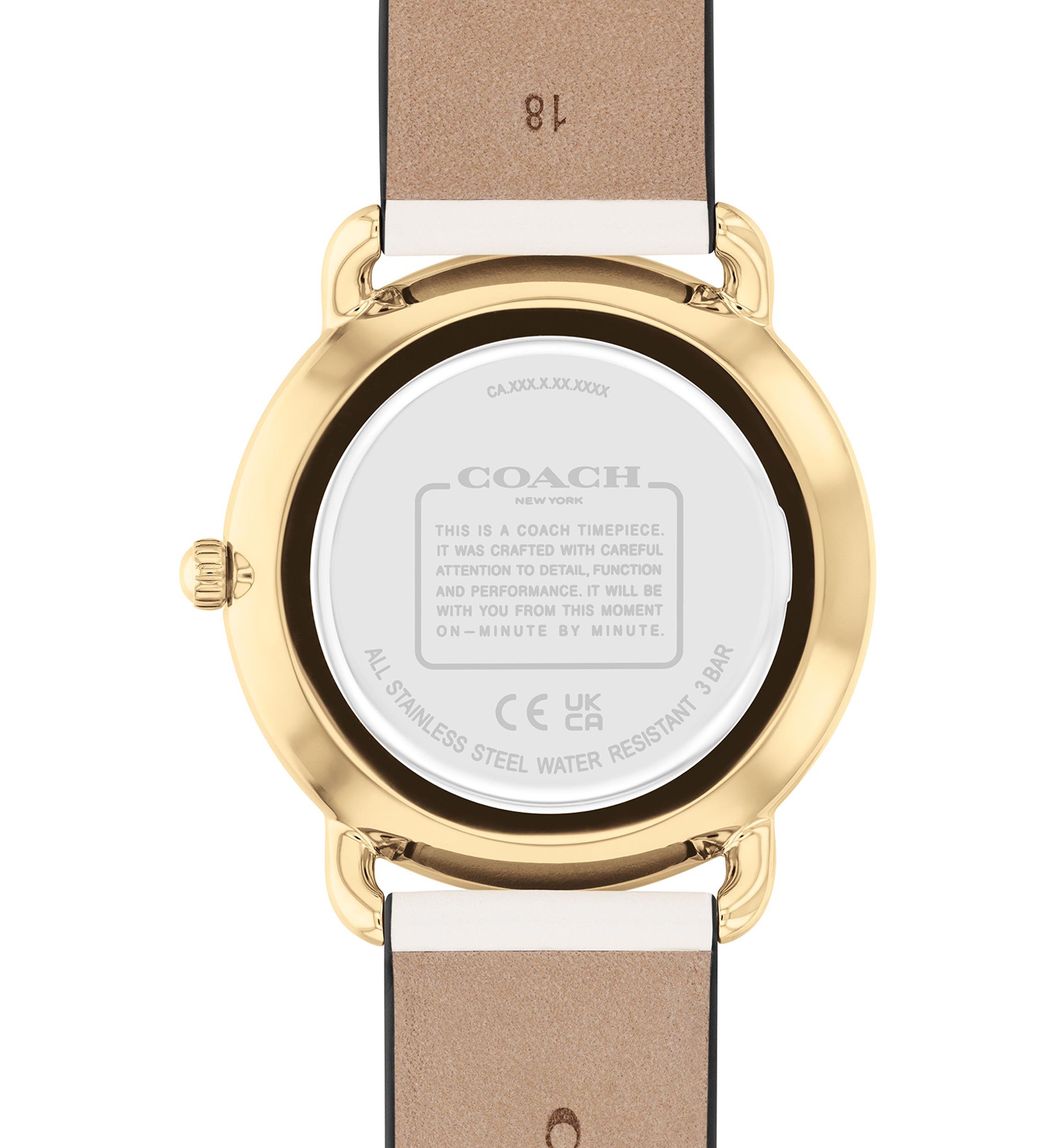 Elliot Leather Strap Watch