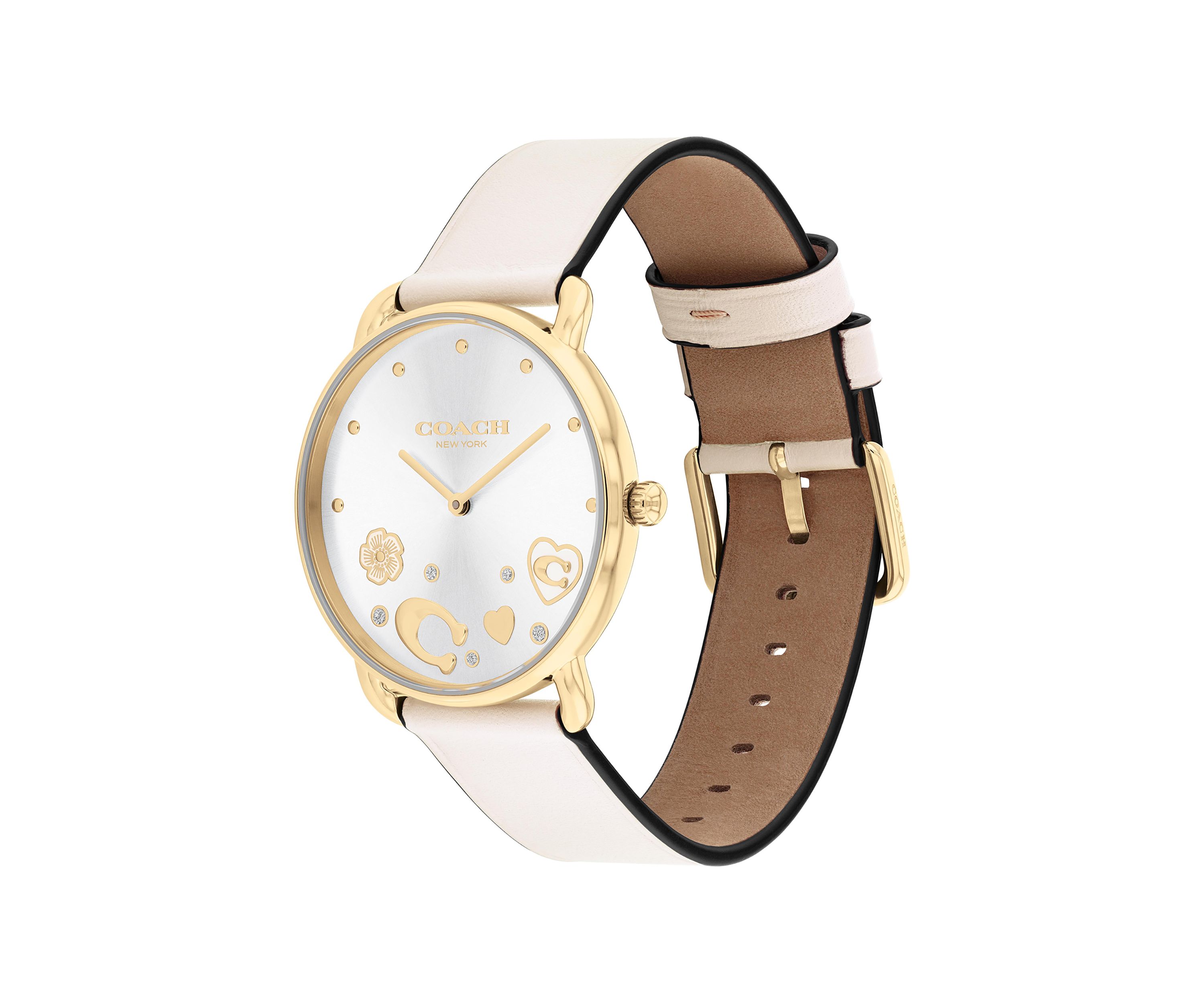 Elliot Leather Strap Watch