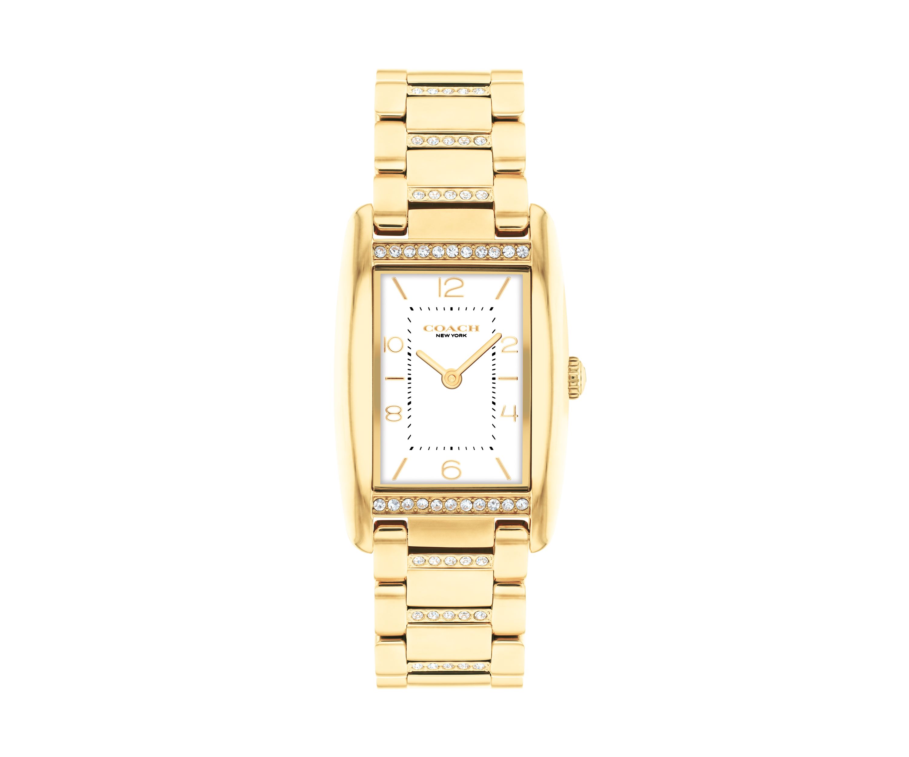 Reese Gold-Tone Stainless Steel Bracelet Watch
