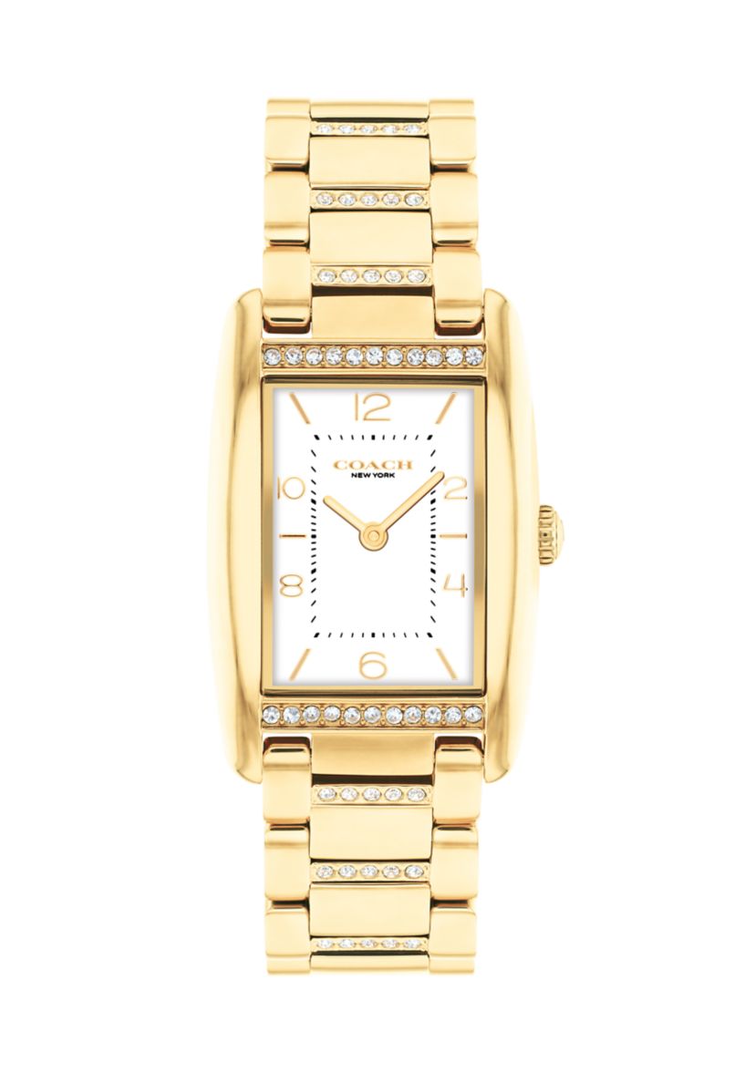 Reese Gold-Tone Stainless Steel Bracelet Watch