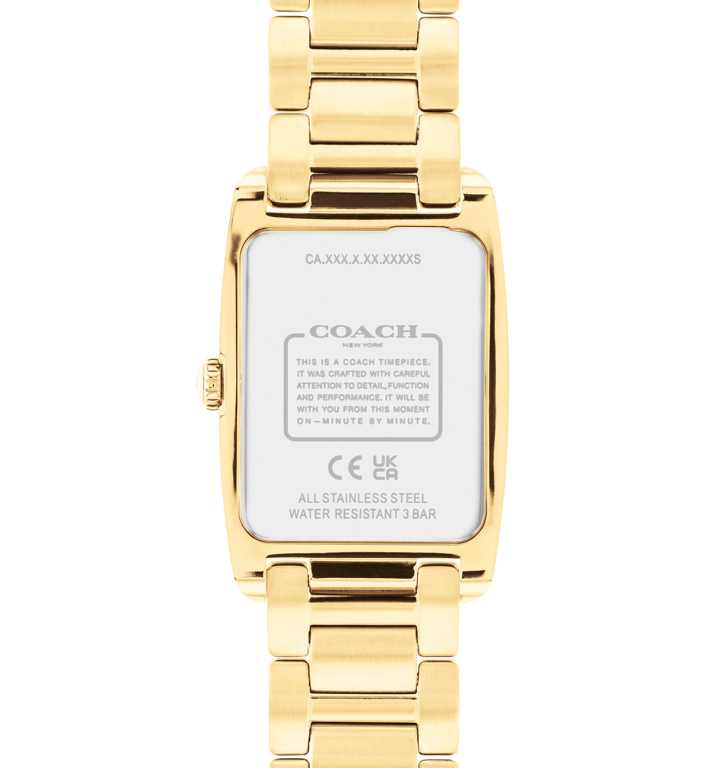 Reese Gold-Tone Stainless Steel Bracelet Watch
