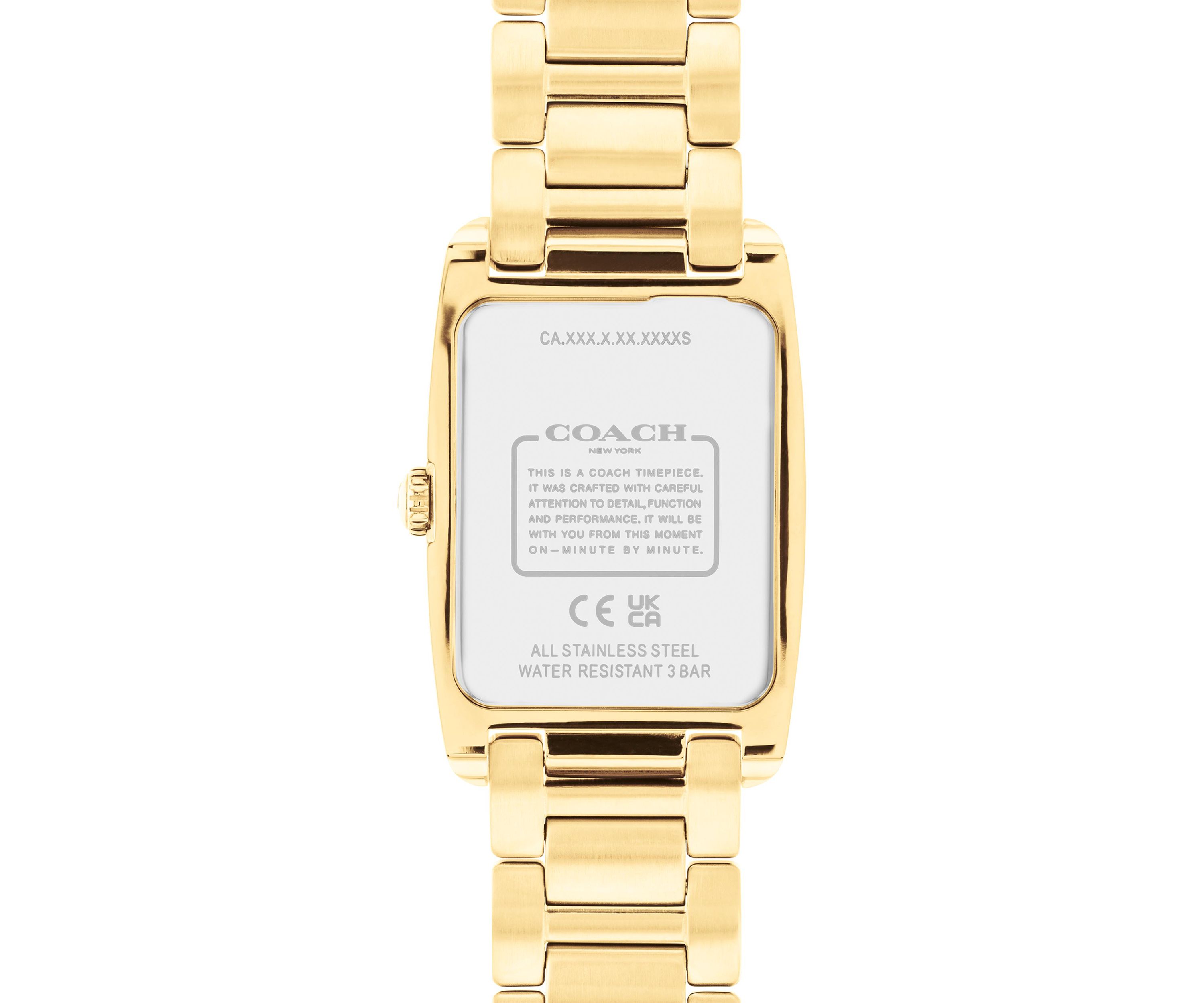 Reese Gold-Tone Stainless Steel Bracelet Watch