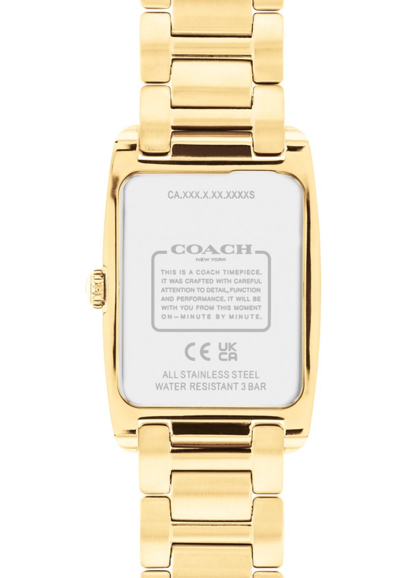 Reese Gold-Tone Stainless Steel Bracelet Watch