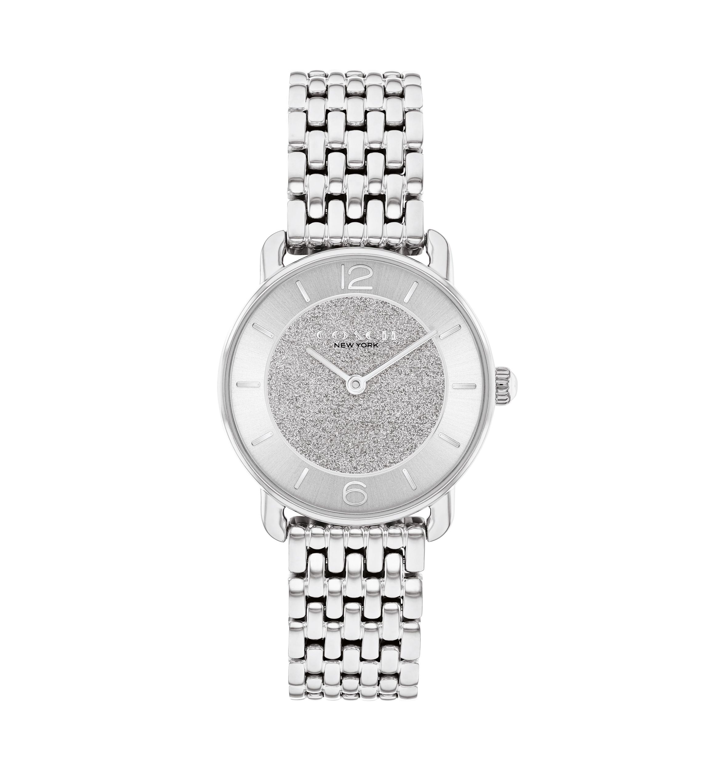 Elliot Stainless Steel Glitter Dial Bracelet Watch