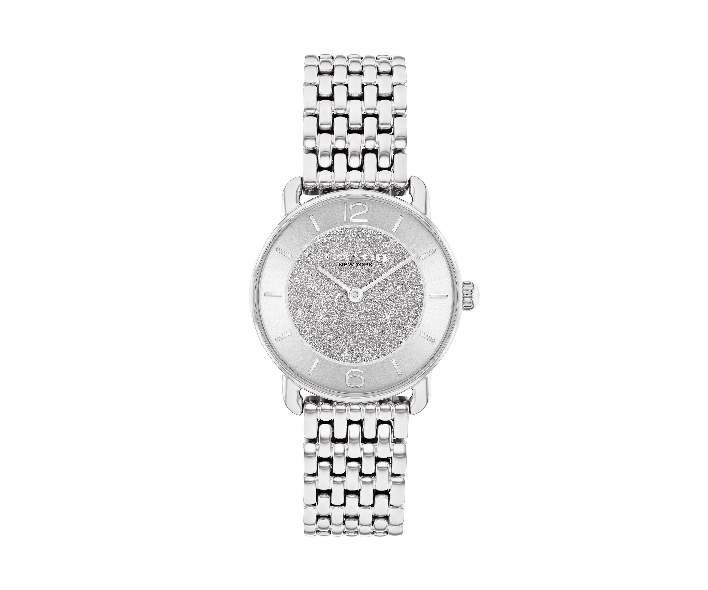 Elliot Stainless Steel Glitter Dial Bracelet Watch