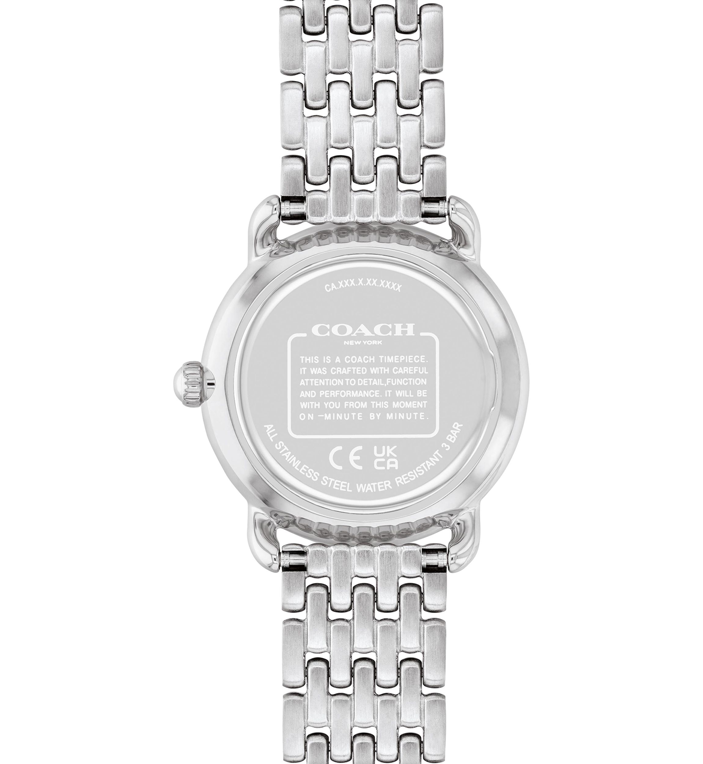 Elliot Stainless Steel Glitter Dial Bracelet Watch