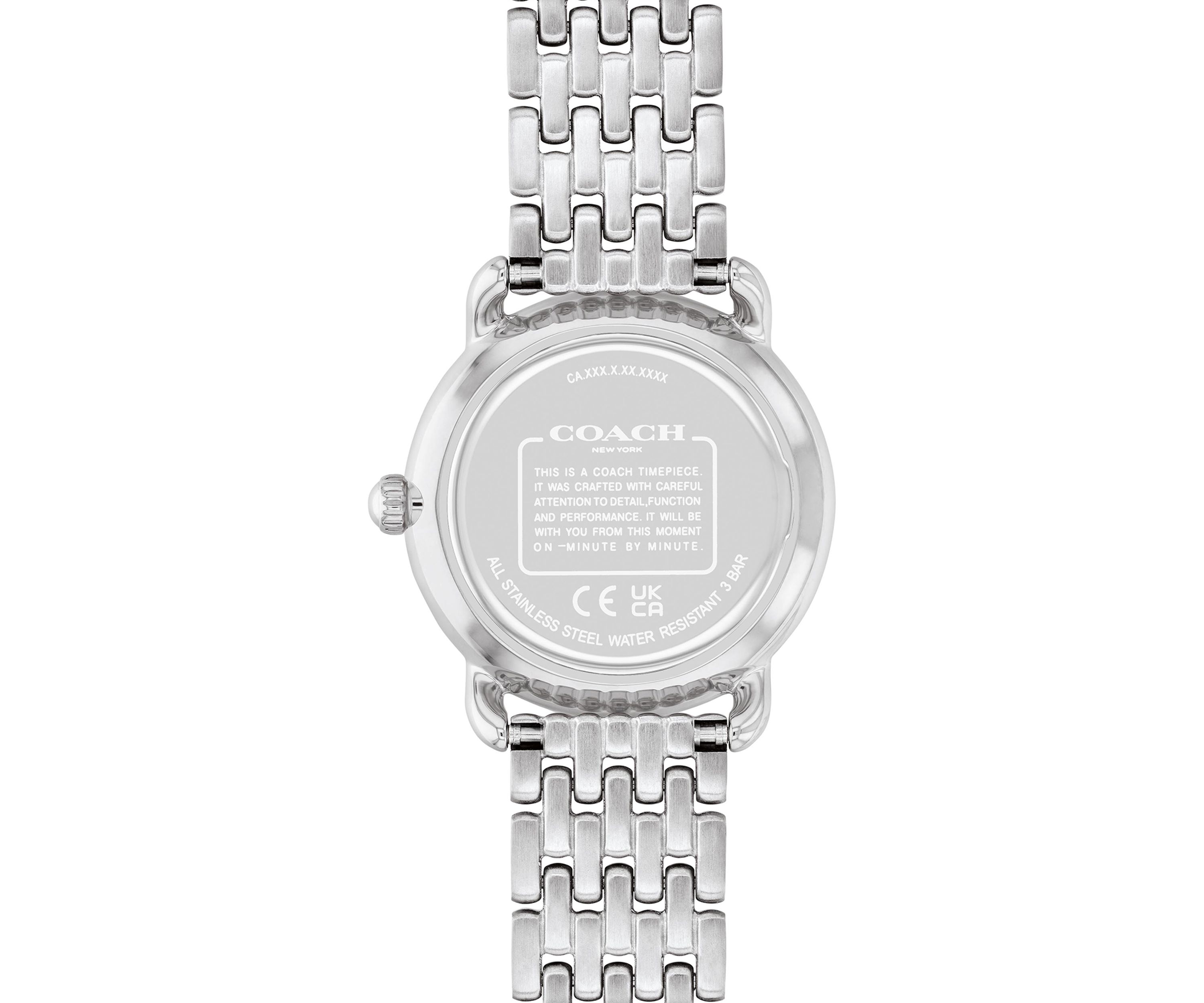Elliot Stainless Steel Glitter Dial Bracelet Watch