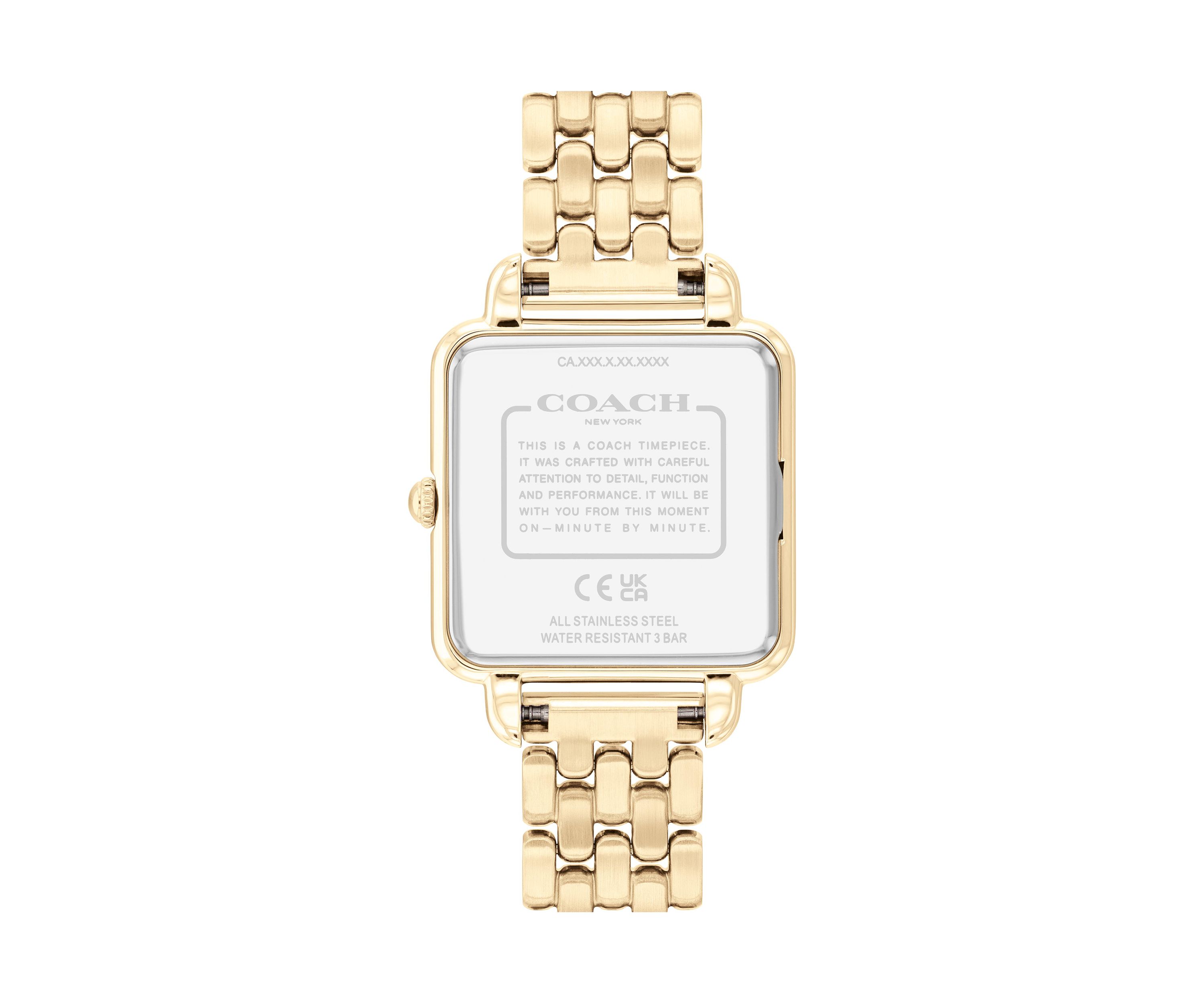 Cass Stainless Steel Bracelet Watch