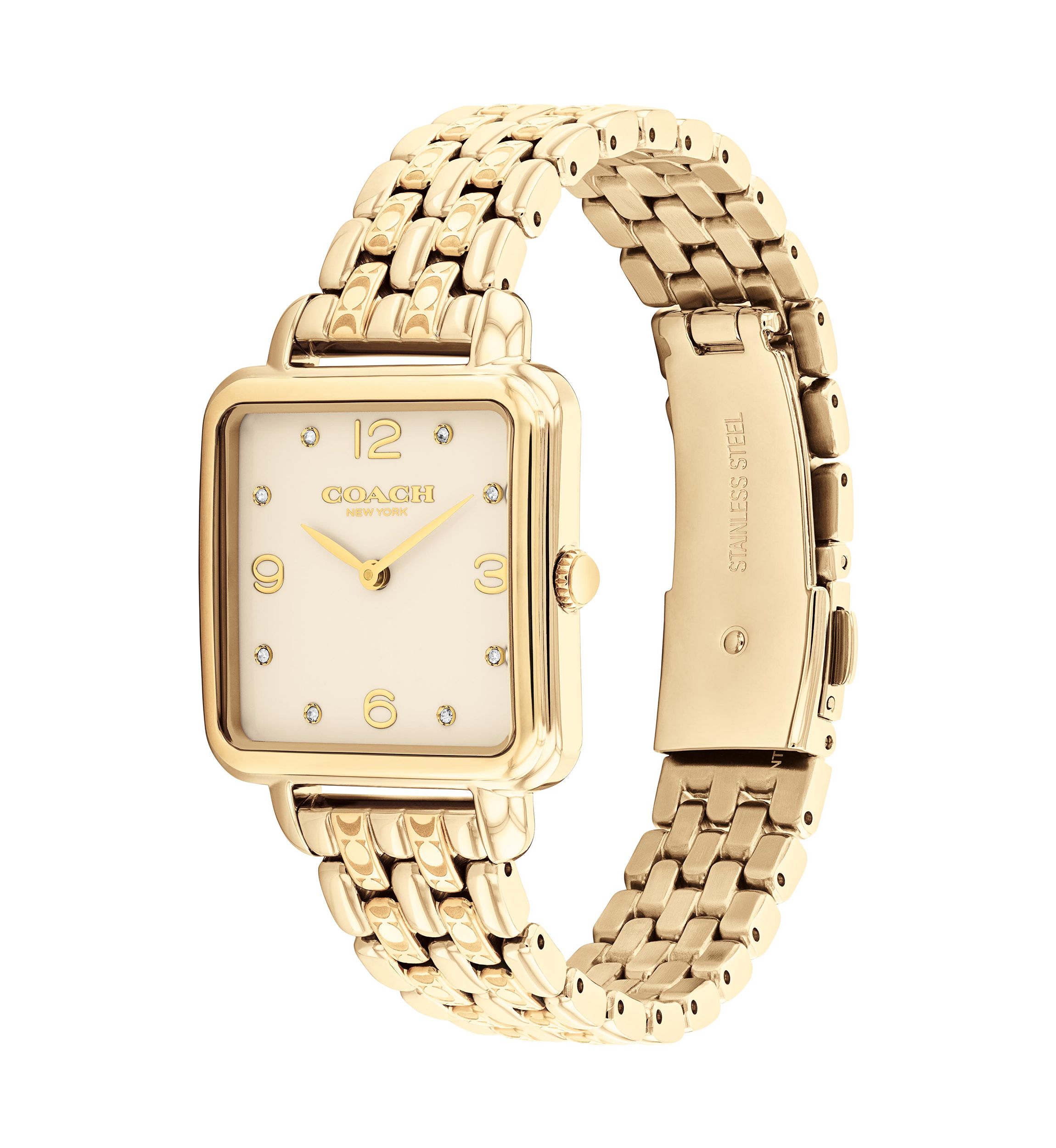 Cass Stainless Steel Bracelet Watch