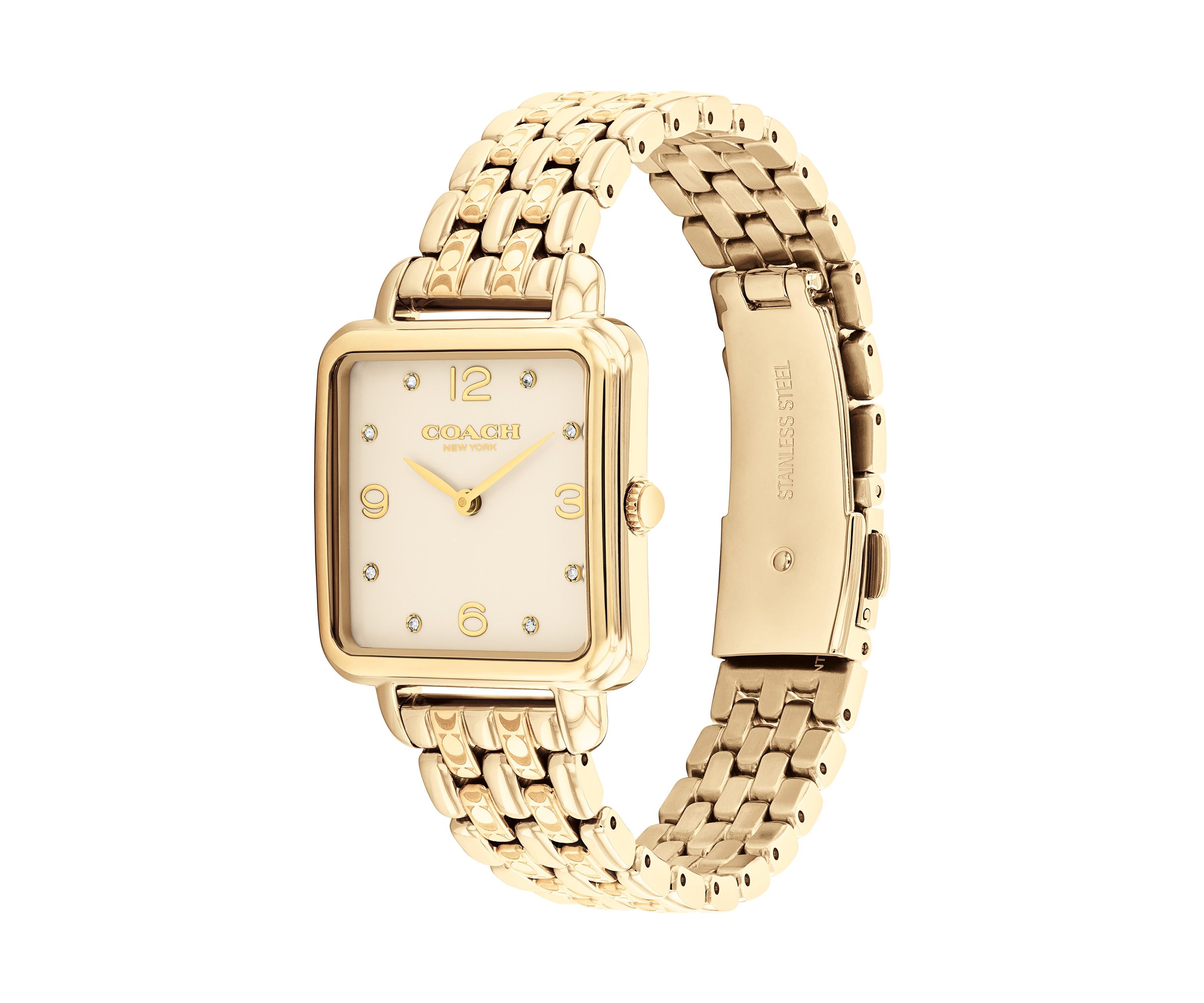 Cass Stainless Steel Bracelet Watch