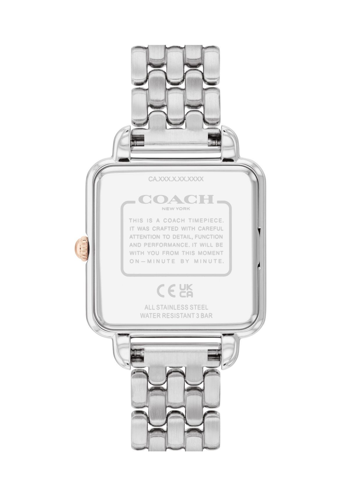 Cass Stainless Steel Bracelet Watch