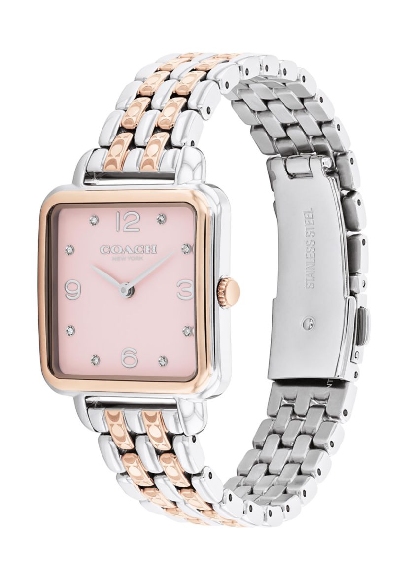 Cass Stainless Steel Bracelet Watch