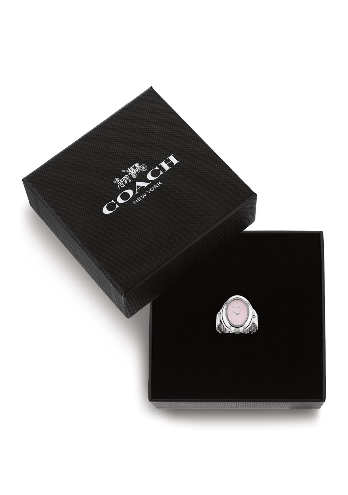 Sammy Stainless Steel Ring Watch