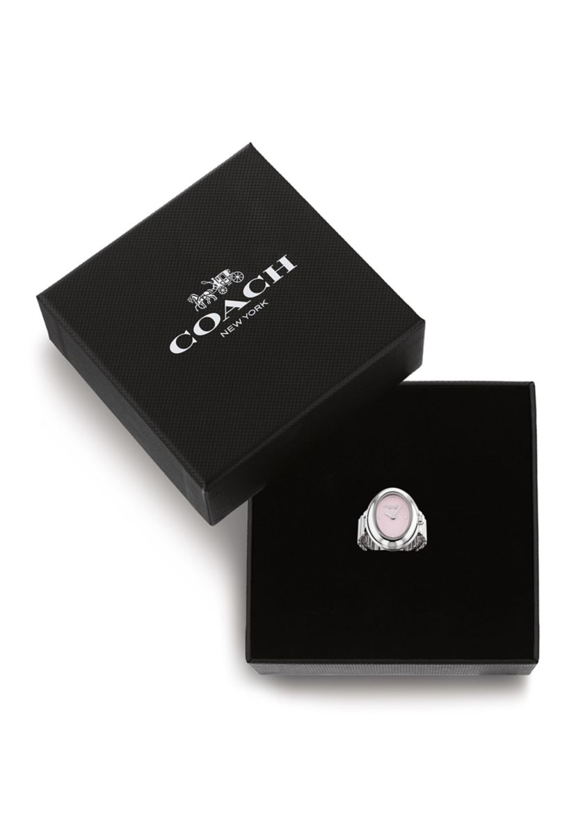 Sammy Stainless Steel Ring Watch