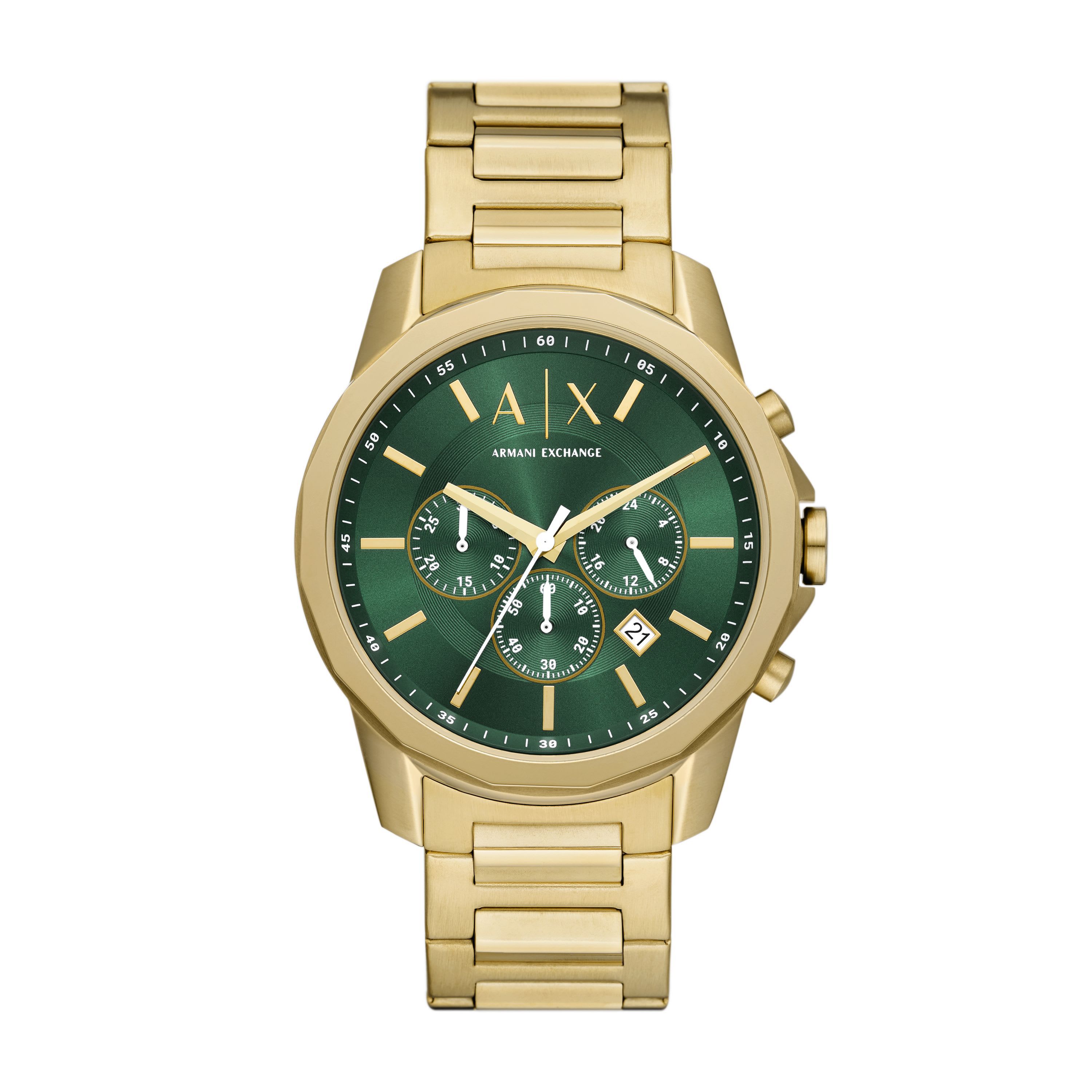 Chronograph Gold-Tone Stainless Steel Watch