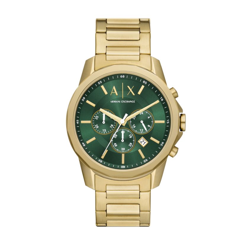 Chronograph Gold-Tone Stainless Steel Watch