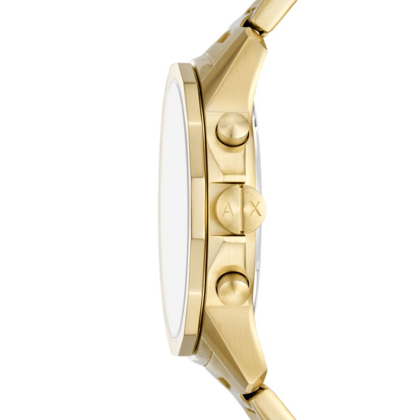 Chronograph Gold-Tone Stainless Steel Watch
