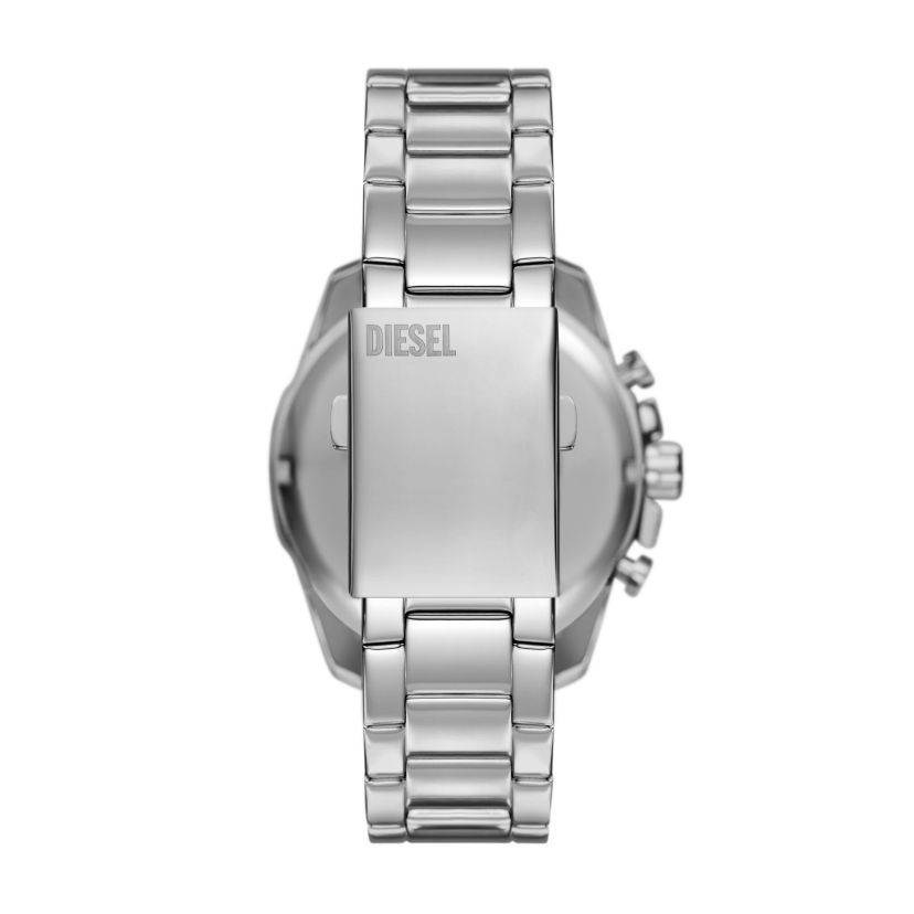 Diesel Mens Baby Chief Chronograph Stainless Steel Watch