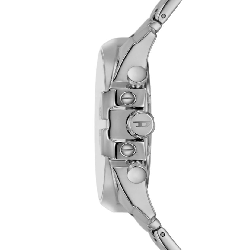 Diesel Mens Baby Chief Chronograph Stainless Steel Watch