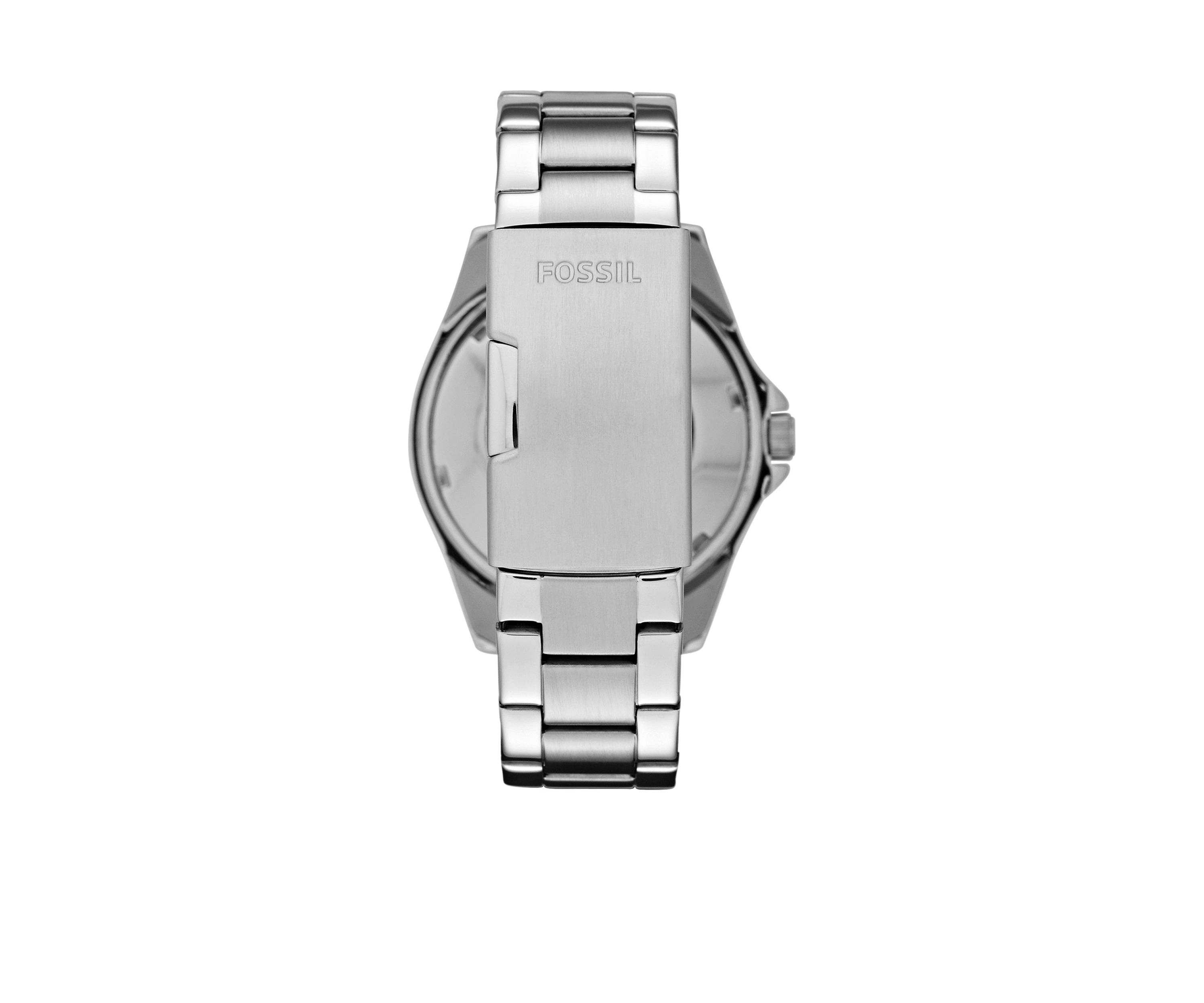 Ladies Silver-Tone Stainless Steel Riley Glitz Watch