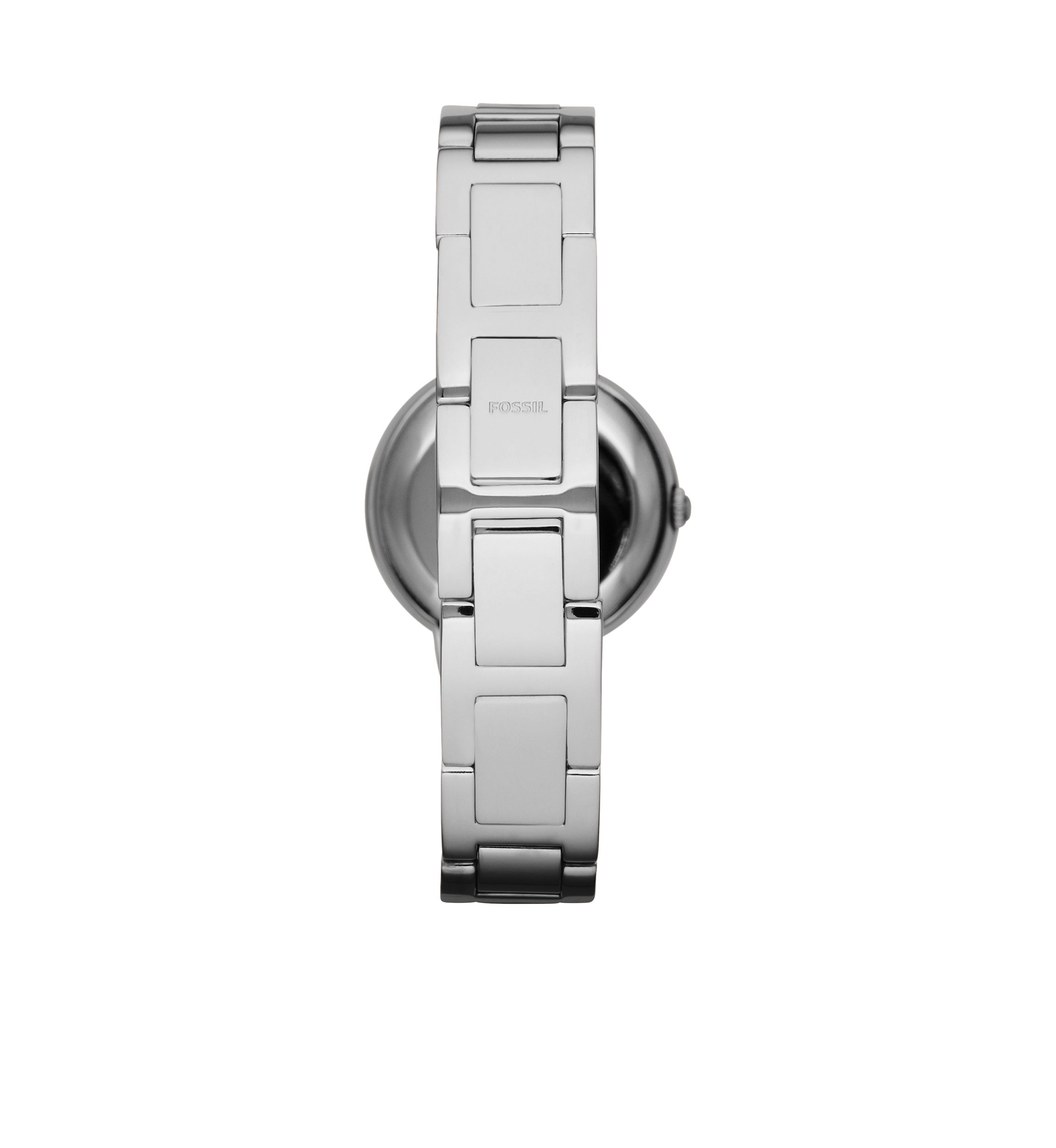 Womens Stainless Steel Virginia Three Hand Glitz Watch