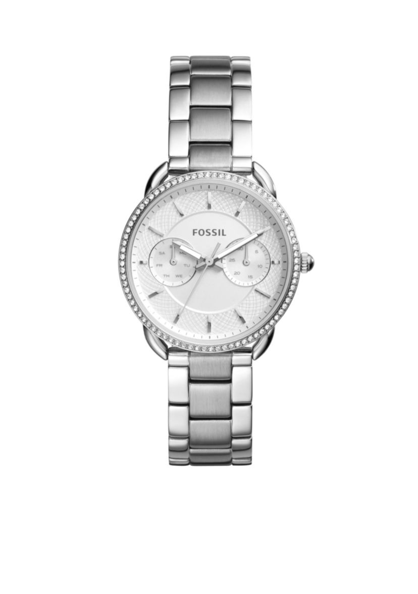 Womens Stainless Steel Tailor Multifunction Watch