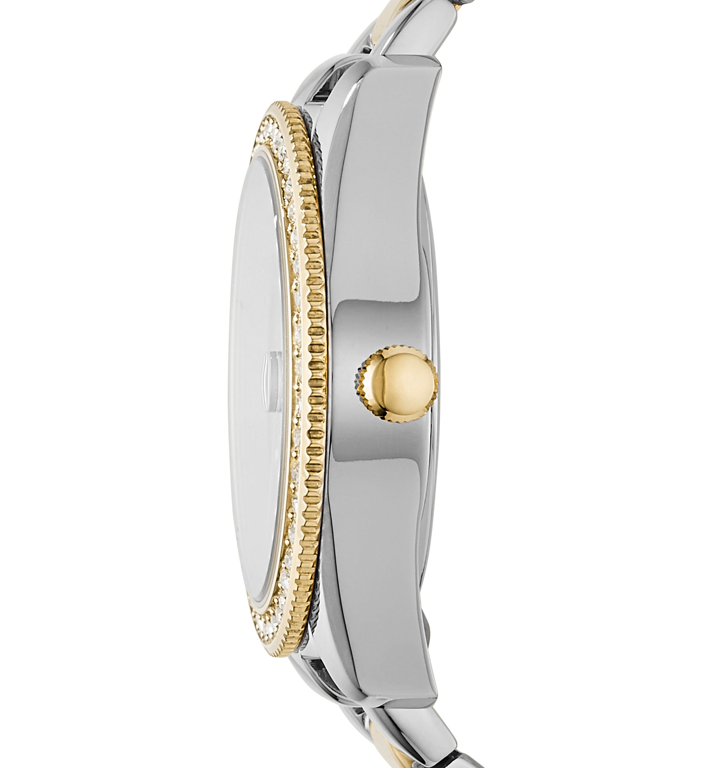 Two-Tone Stainless Steel Scarlette Three-Hand Date Watch