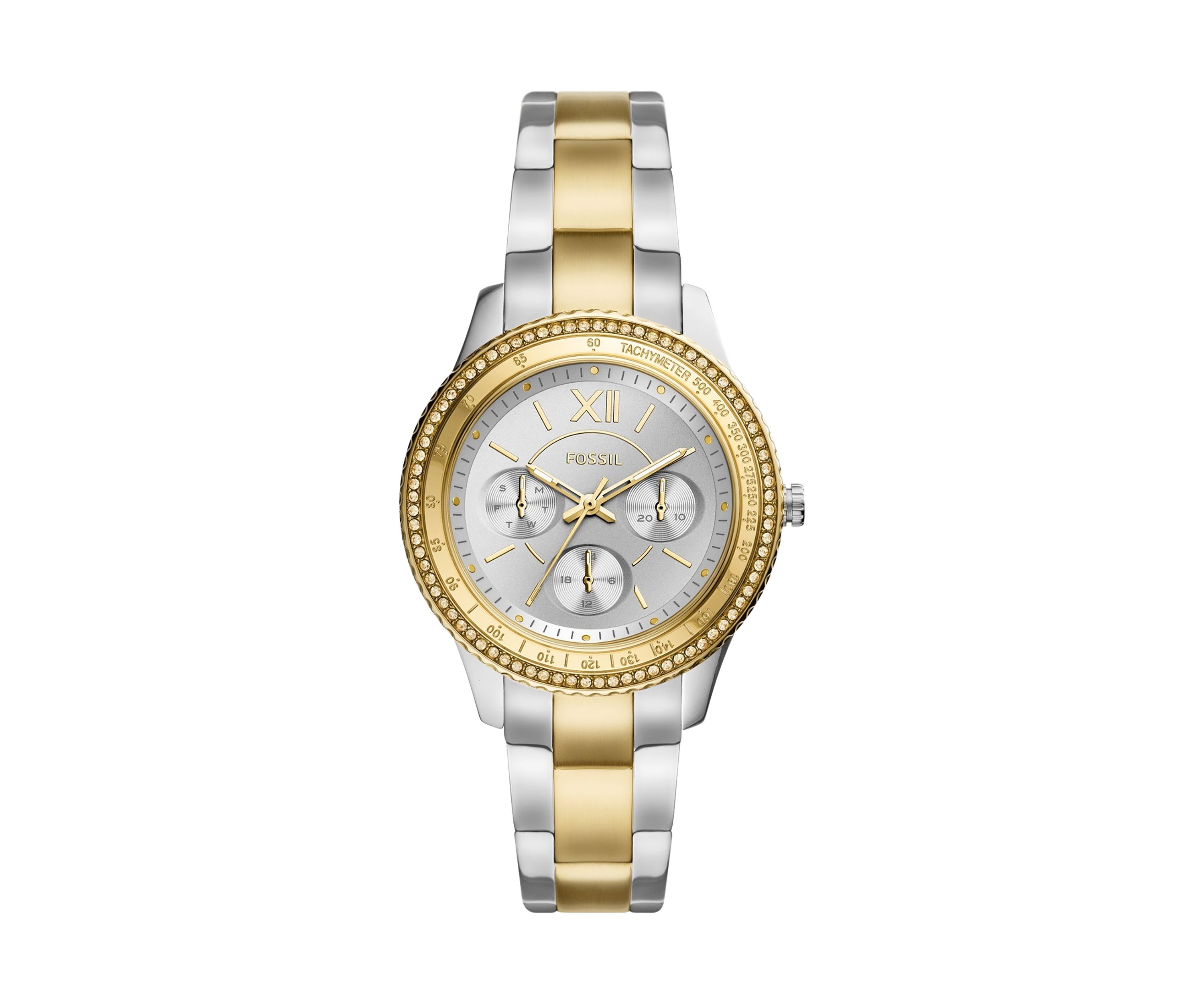 Stella Sport Multifunction Two-Tone Stainless Steel Watch