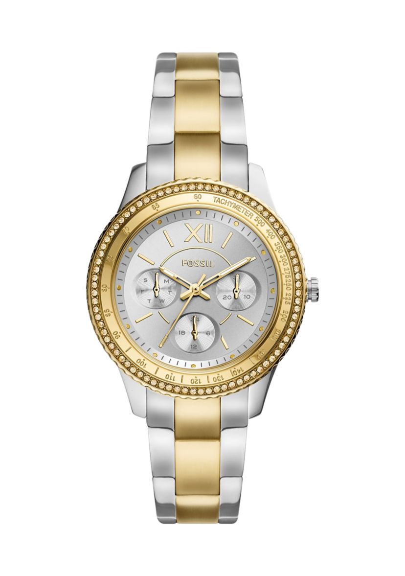 Stella Sport Multifunction Two-Tone Stainless Steel Watch