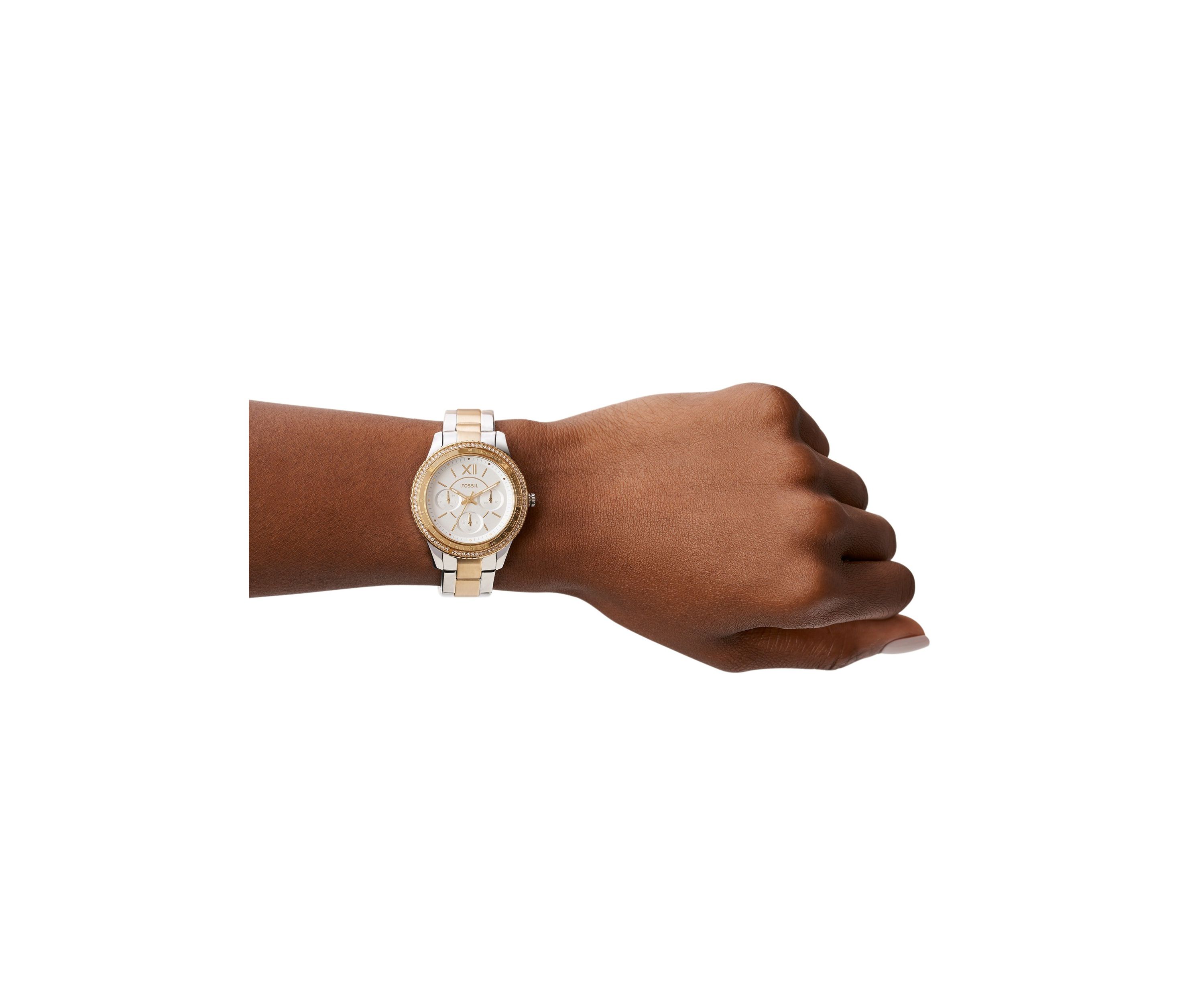 Stella Sport Multifunction Two-Tone Stainless Steel Watch