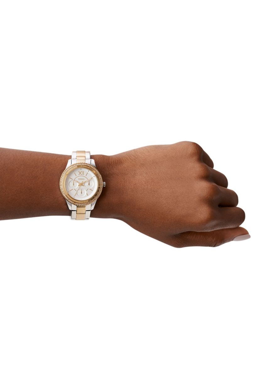 Stella Sport Multifunction Two-Tone Stainless Steel Watch