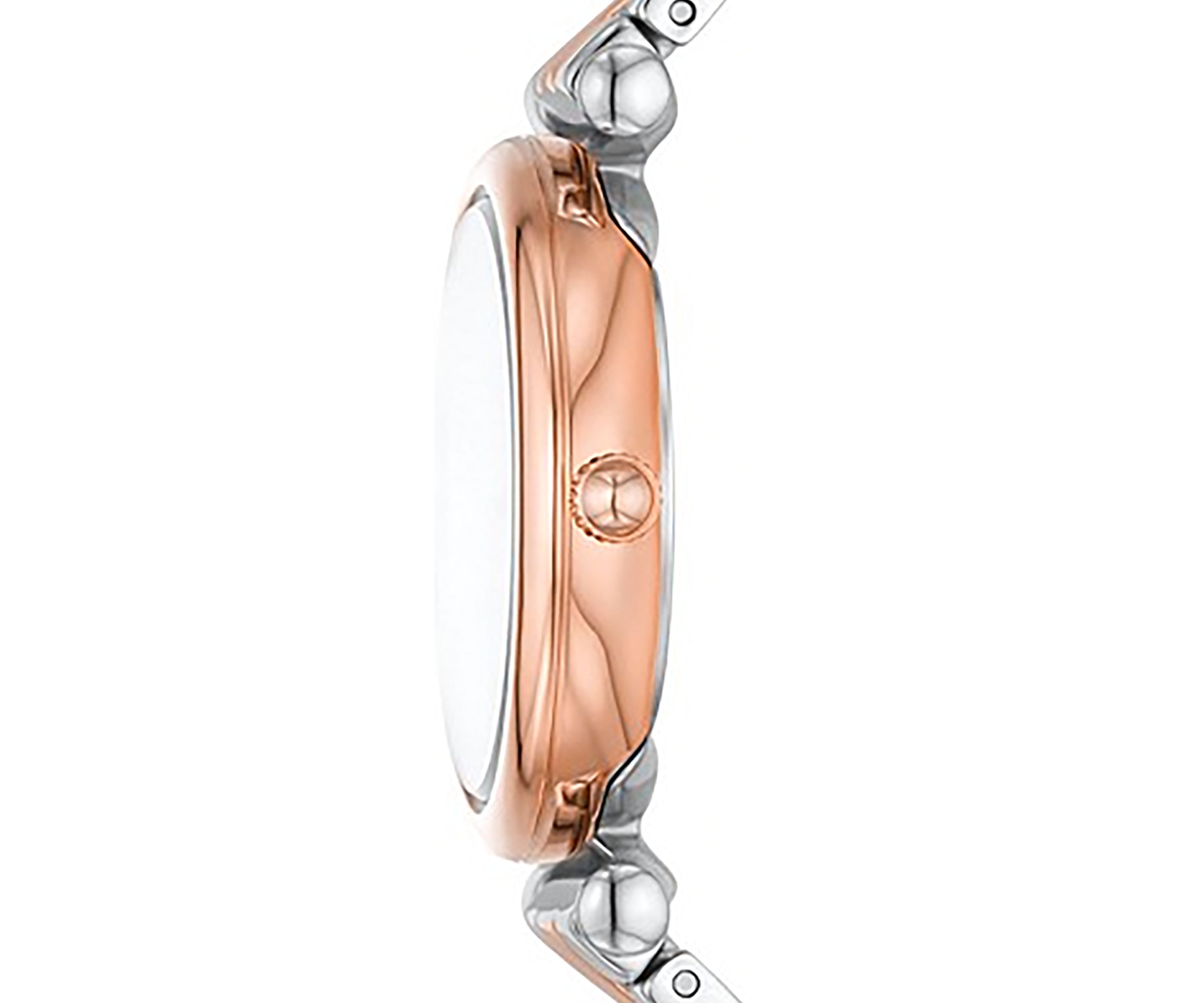 Carlie Three Hand Two Tone Stainless Steel Watch