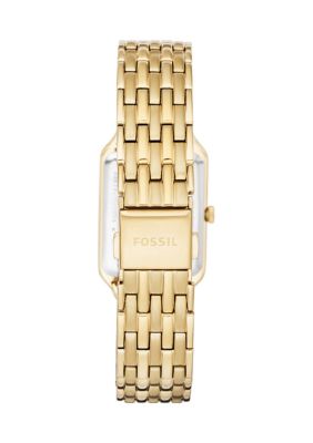 Raquel Three-Hand Date Gold-Tone Stainless Steel Watch