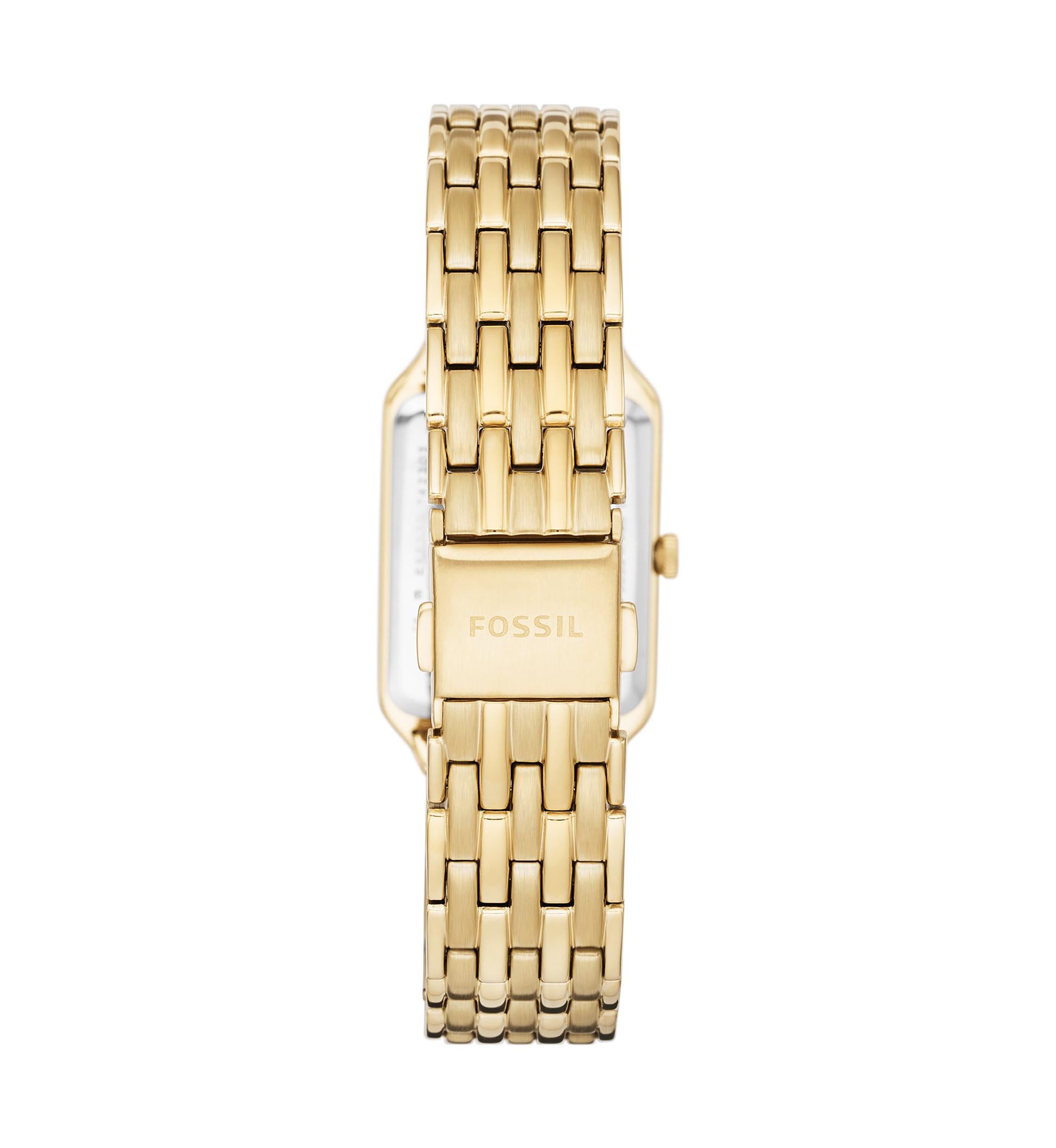 Raquel Three-Hand Date Gold-Tone Stainless Steel Watch
