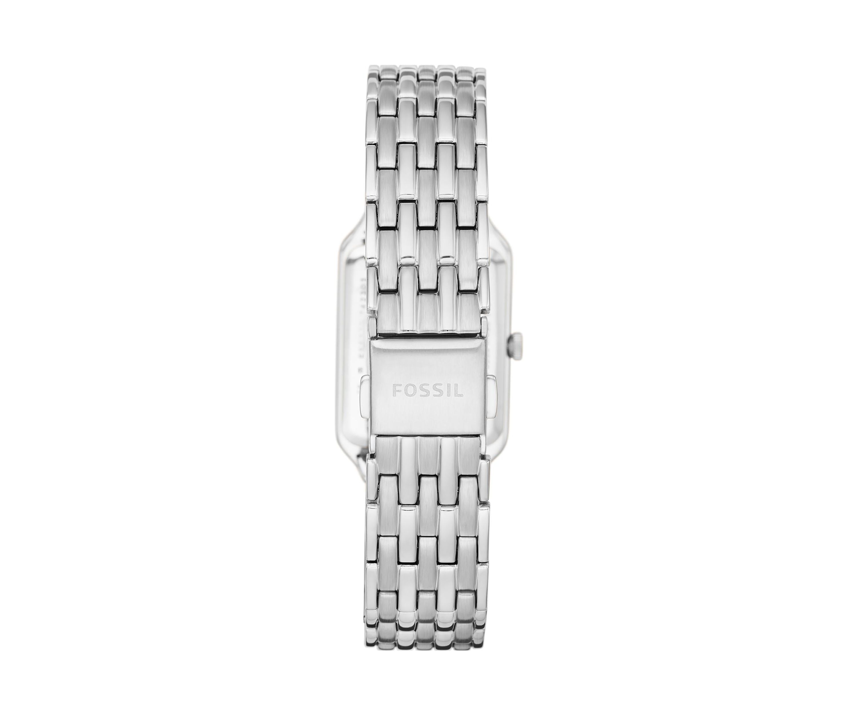 Raquel Three-Hand Date Stainless Steel Watch