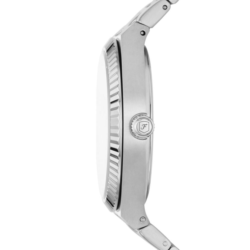 Scarlette Three-Hand Date Stainless Steel Watch