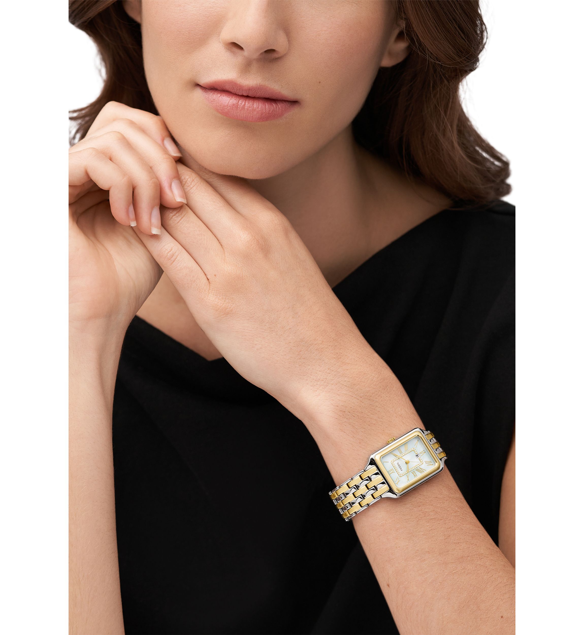   Two Tone Watch 