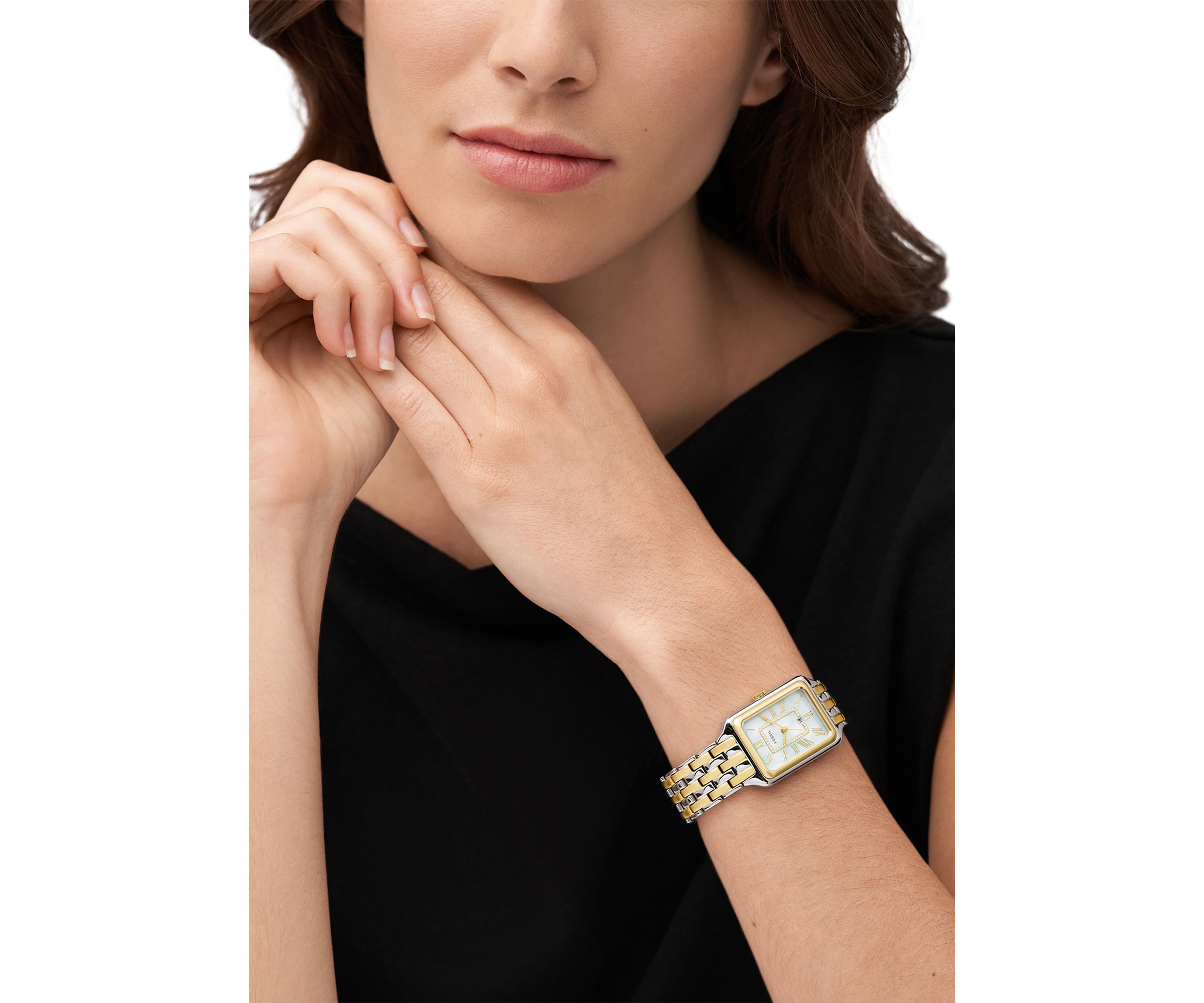   Two Tone Watch 