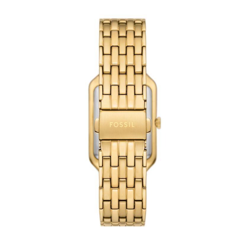 Raquel Three-Hand Date Gold-Tone Stainless Steel Watch