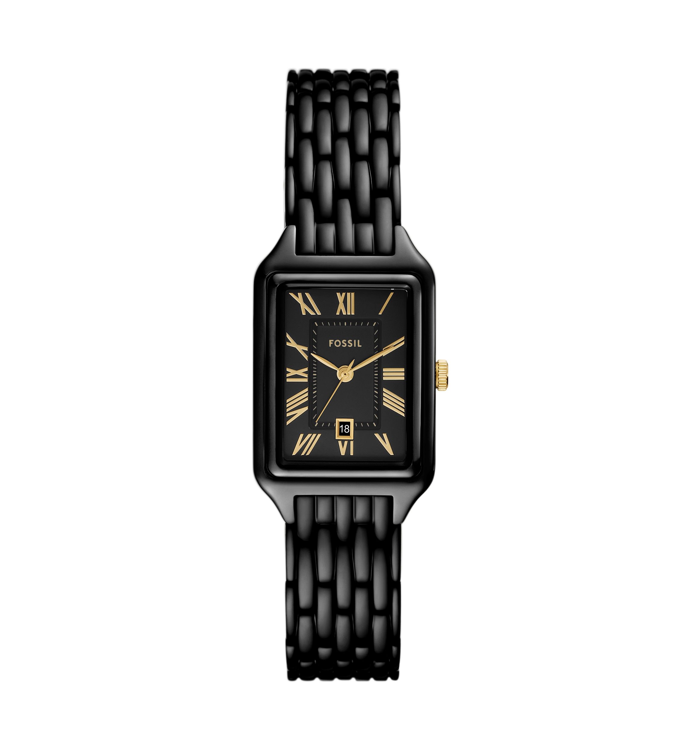 Black Rectangle Watch
