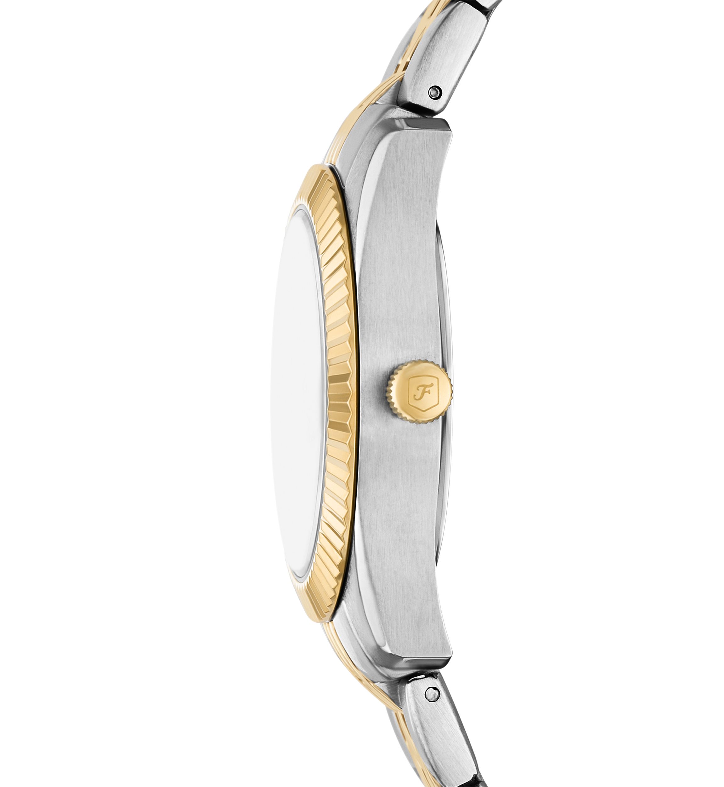 Two Tone Green Face Watch