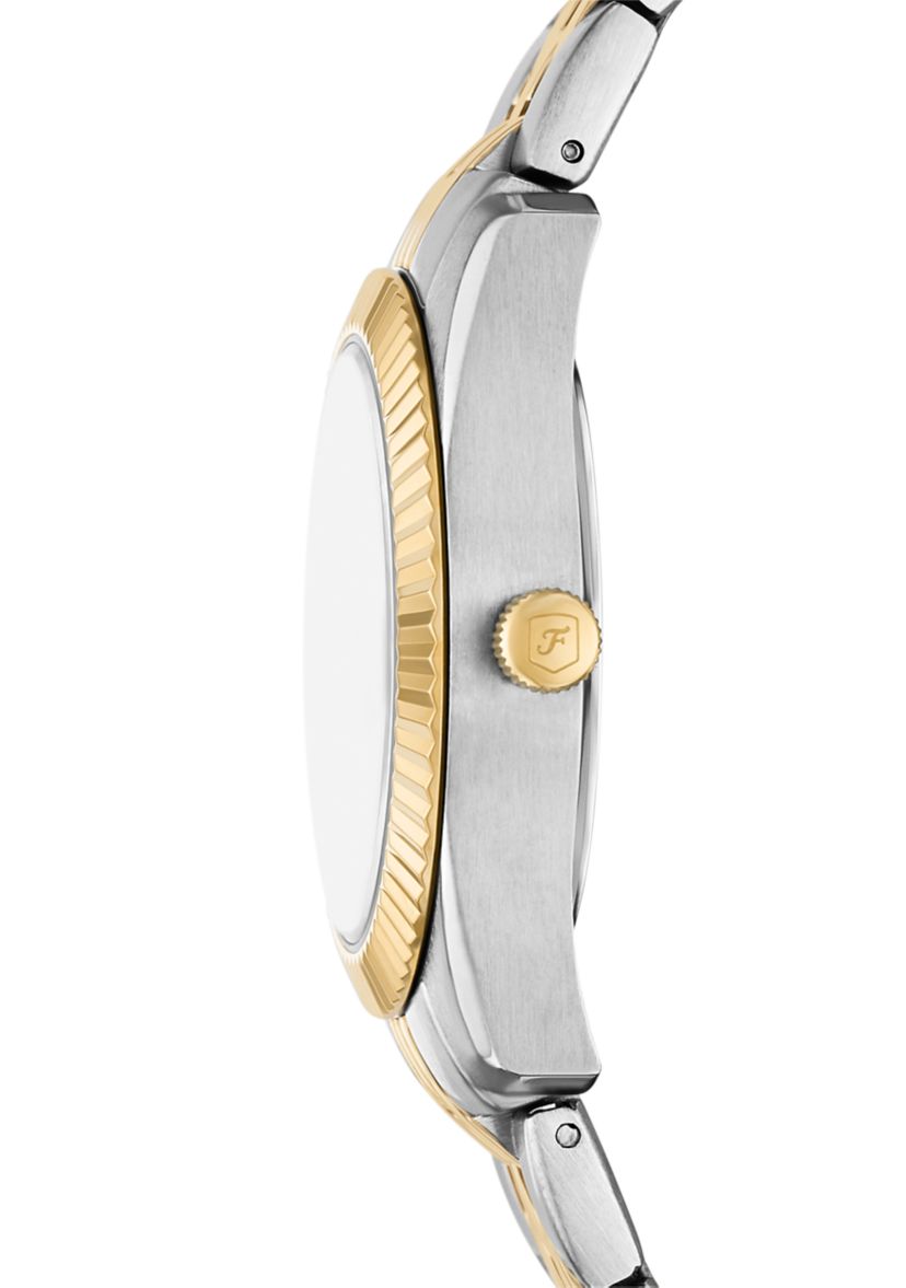 Two Tone Green Face Watch