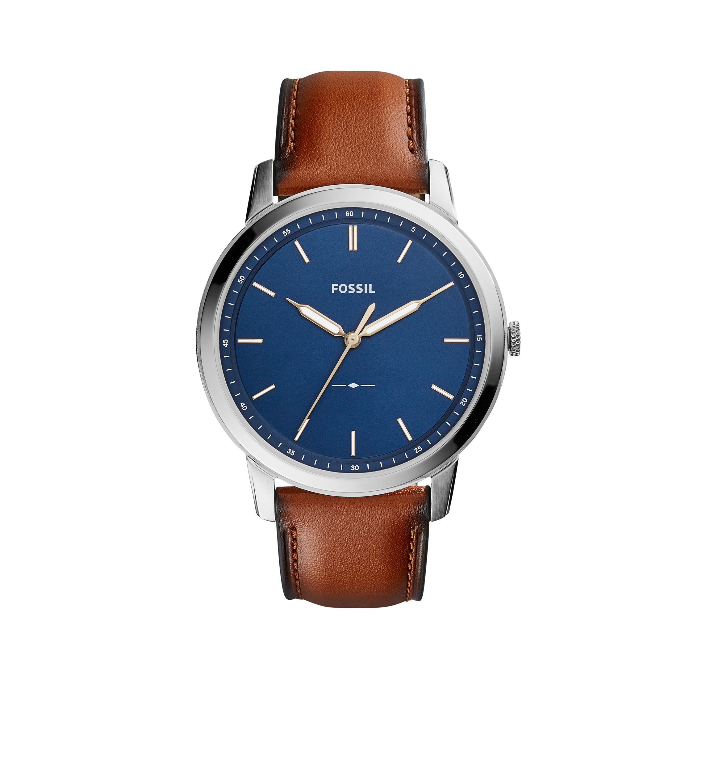 The Minimalist Three-Hand Leather Watch